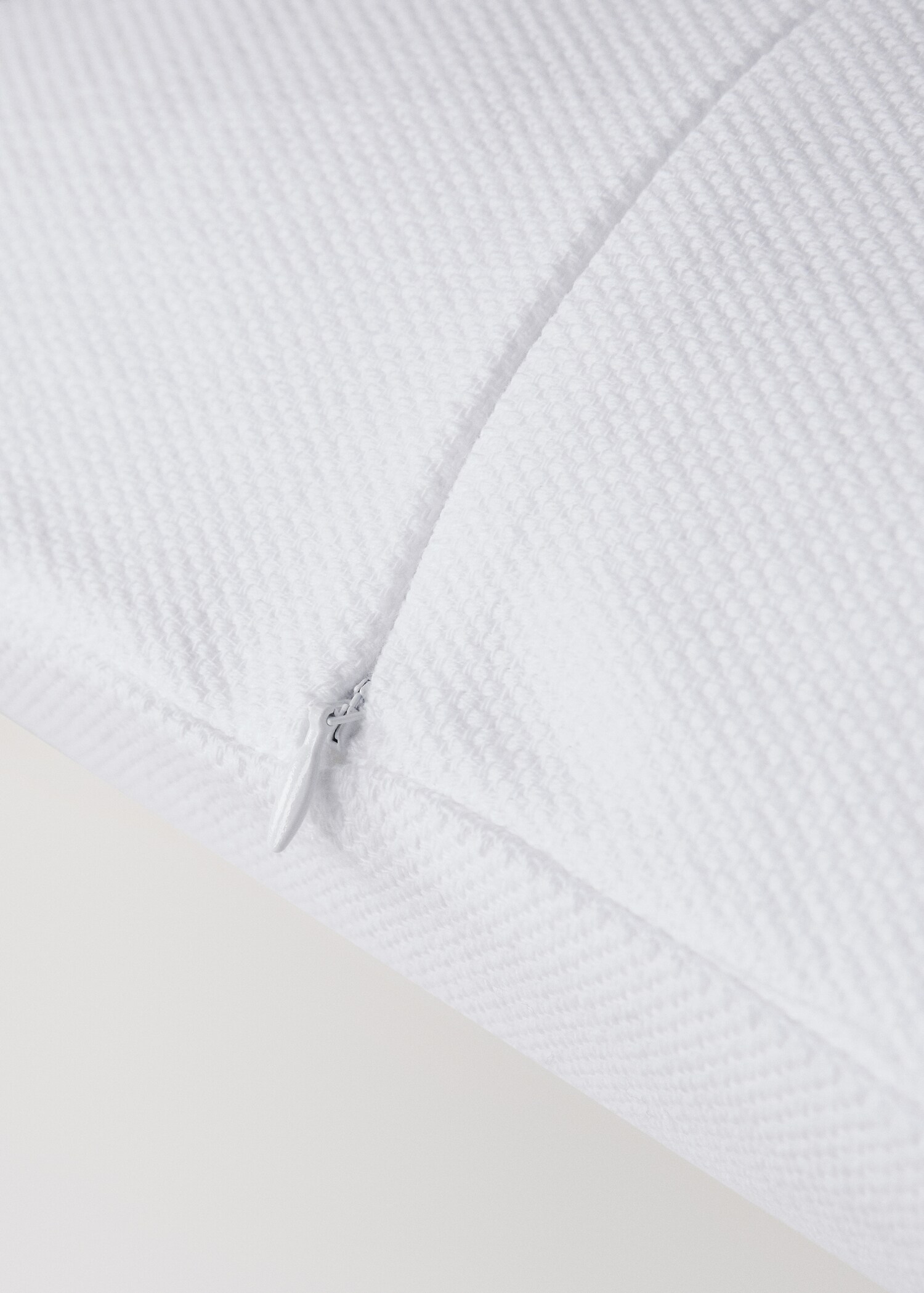 Kissenbezug Bett Baumwolle mit Saumabschluss 50x50 cm - Detail des Artikels 4