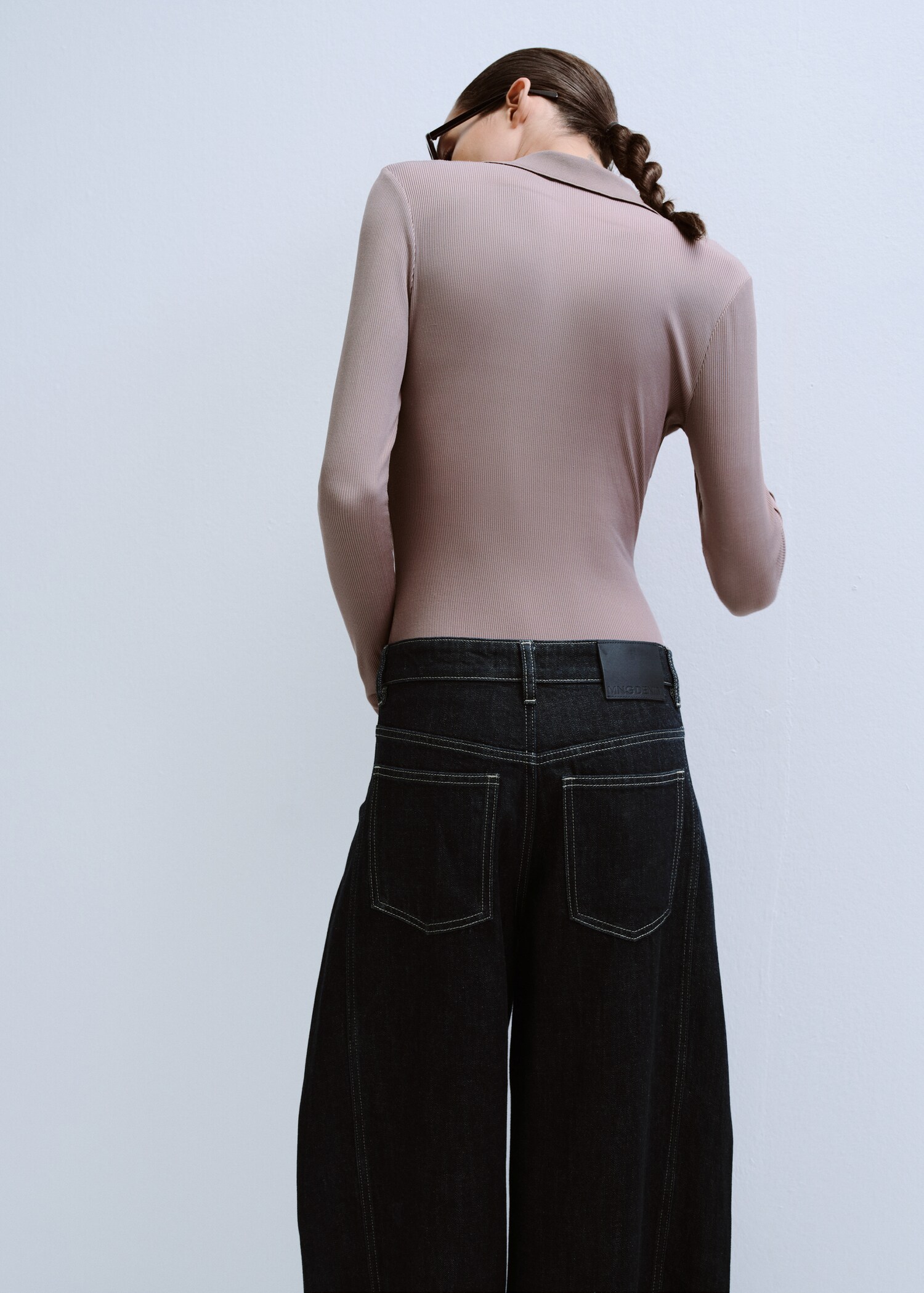 Jean balloon taille normale - Verso de l’article