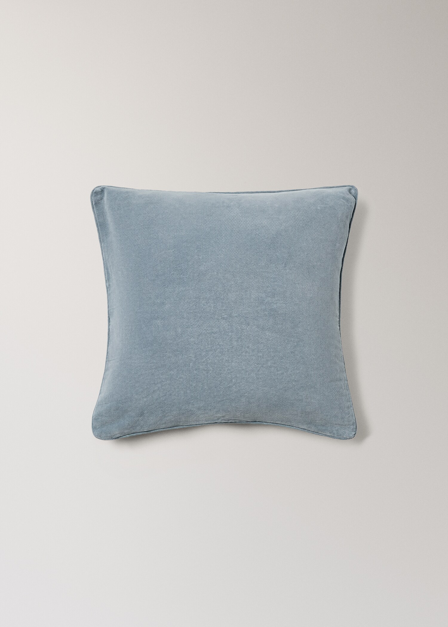 Kissenbezug aus Samt mit Leinen - Detail des Artikels 1
