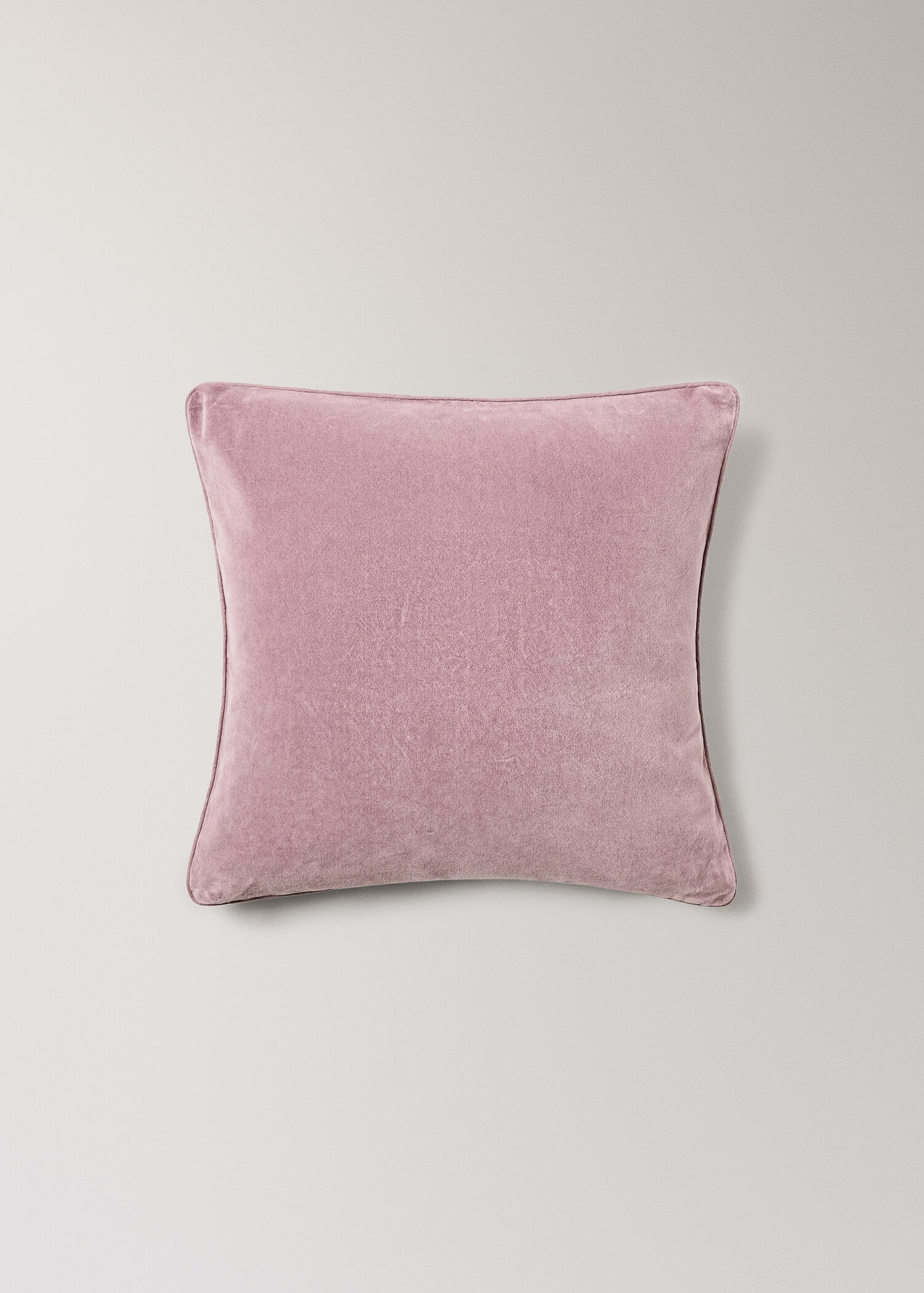 Povlak na polštářek ze sametu a lnu - Detail zboží 1