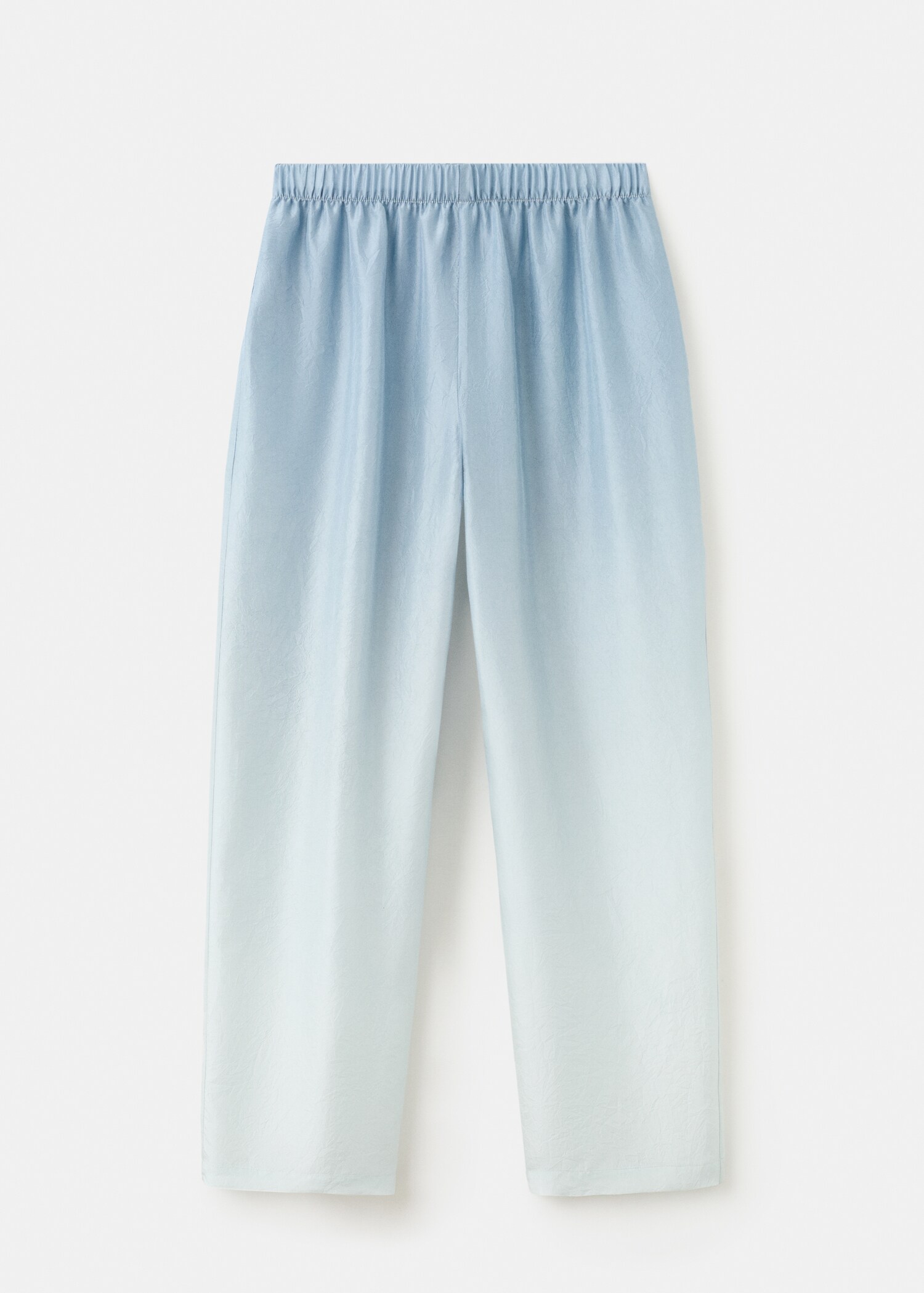Ombre silk trousers - Article without model