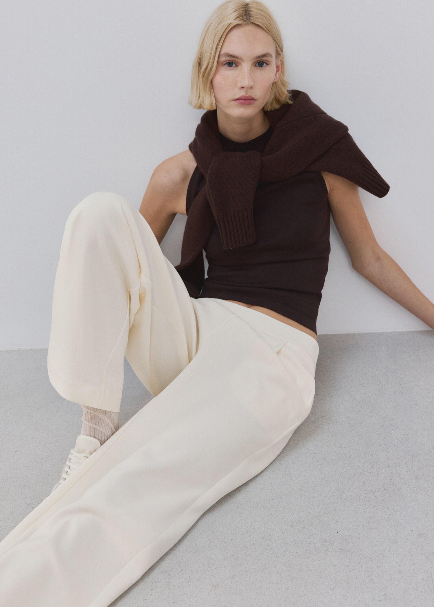 Pantalón recto algodón - Detalle del artículo 2