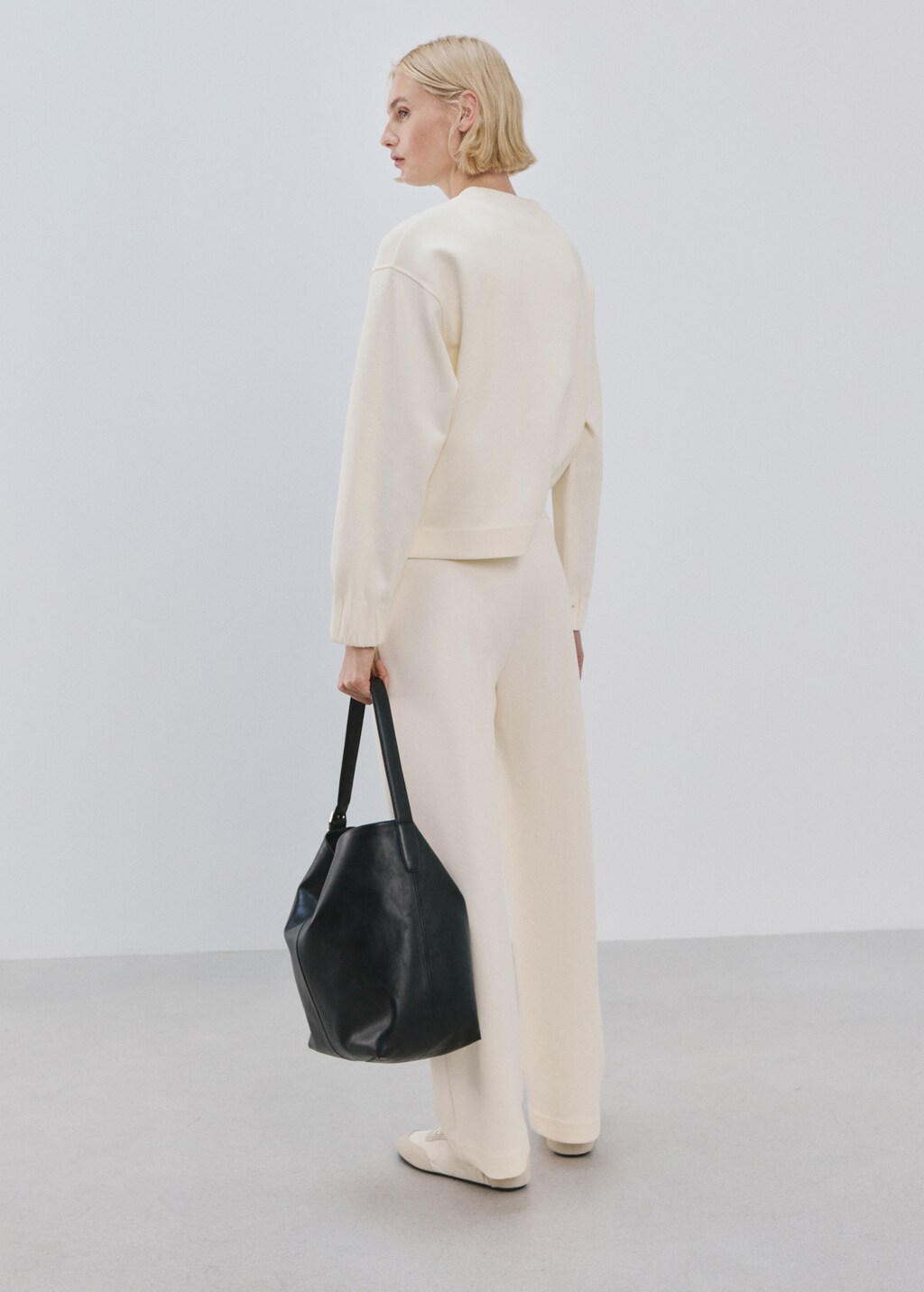Straight-fit cotton pants - image 3