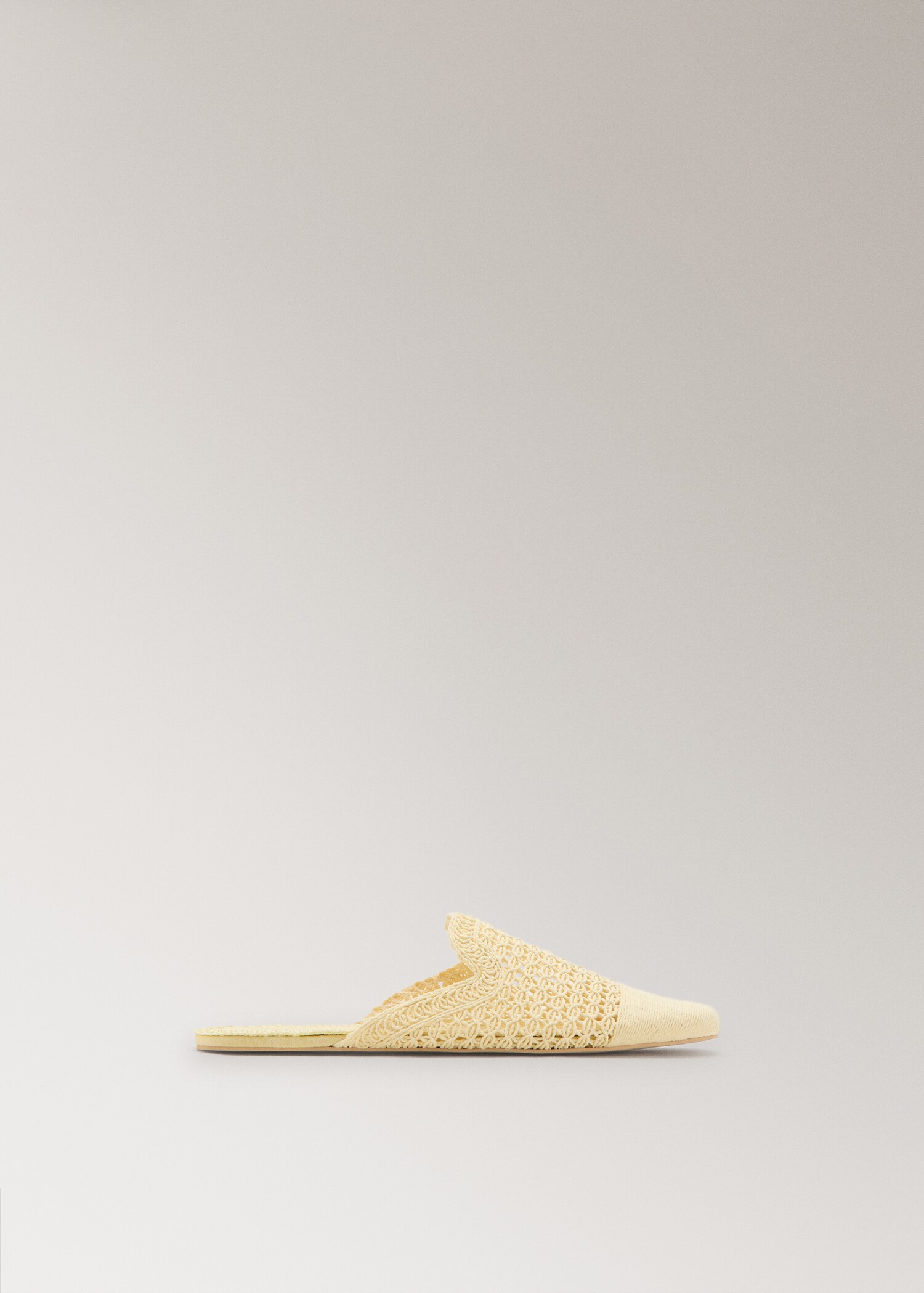 Crochet mule slippers - Article without model