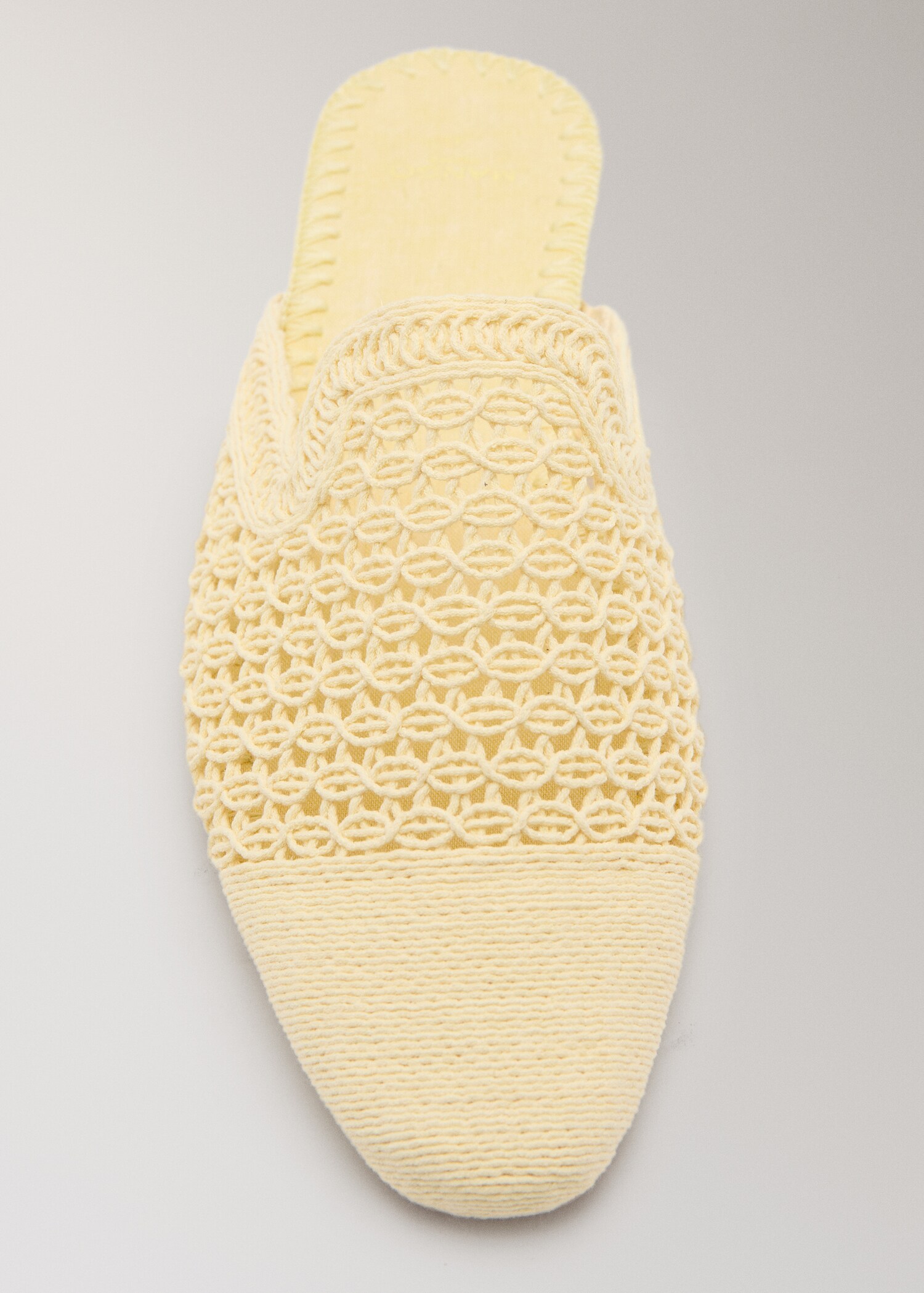 Crochet mule slippers - Details of the article 1