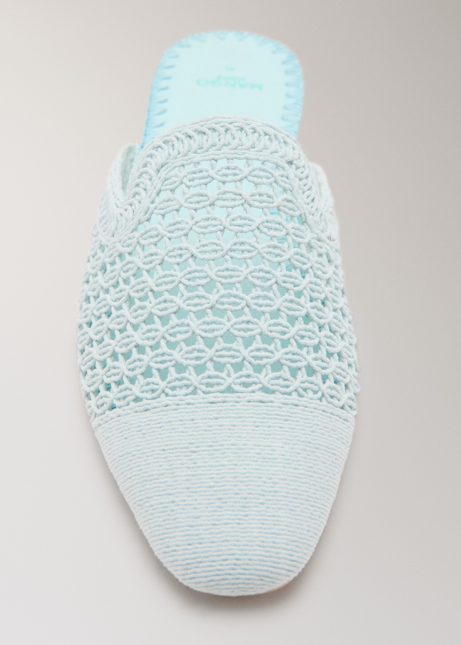 Crochet mule slippers - Details of the article 1