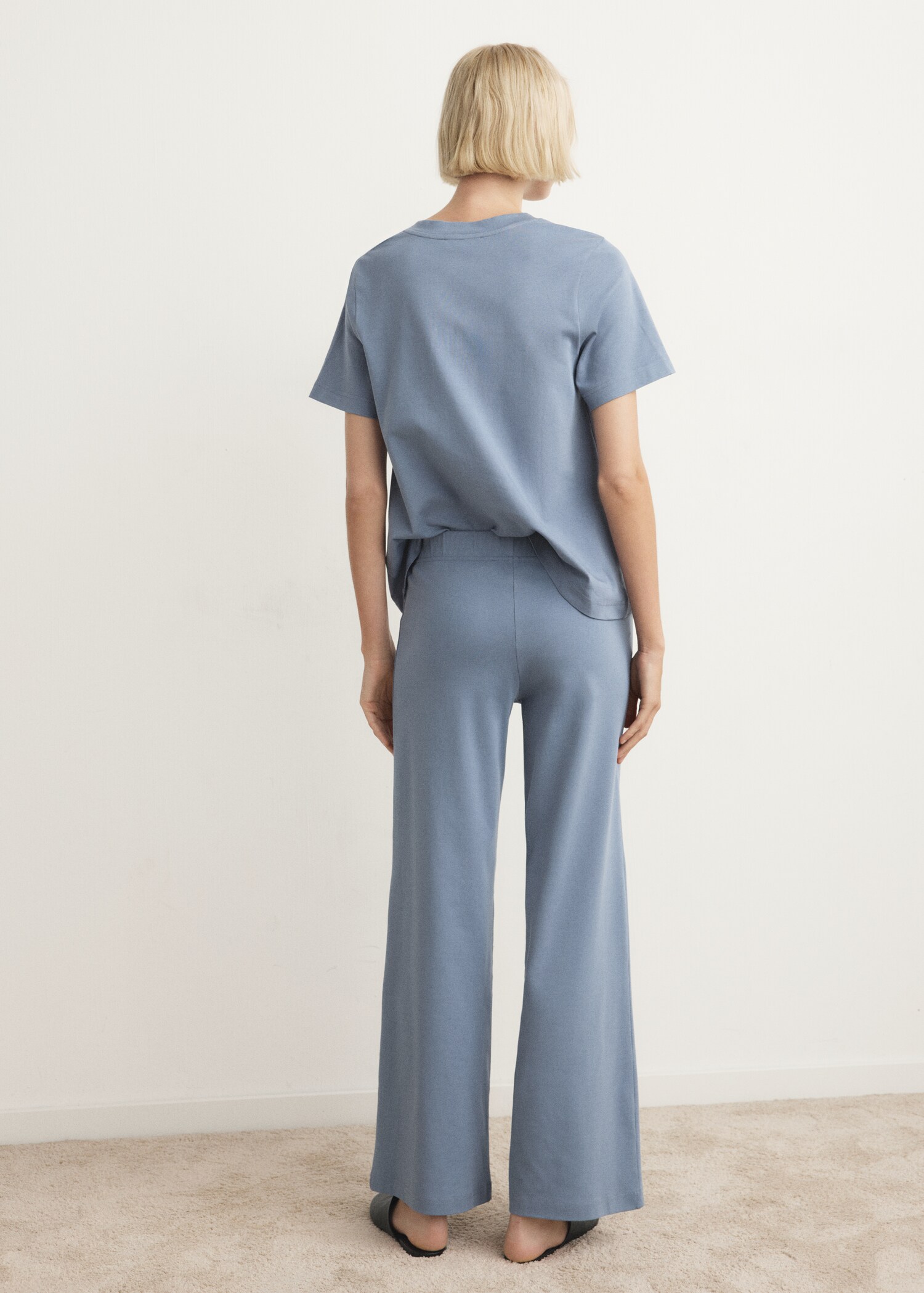 Pantalon de pyjama coton - Verso de l’article