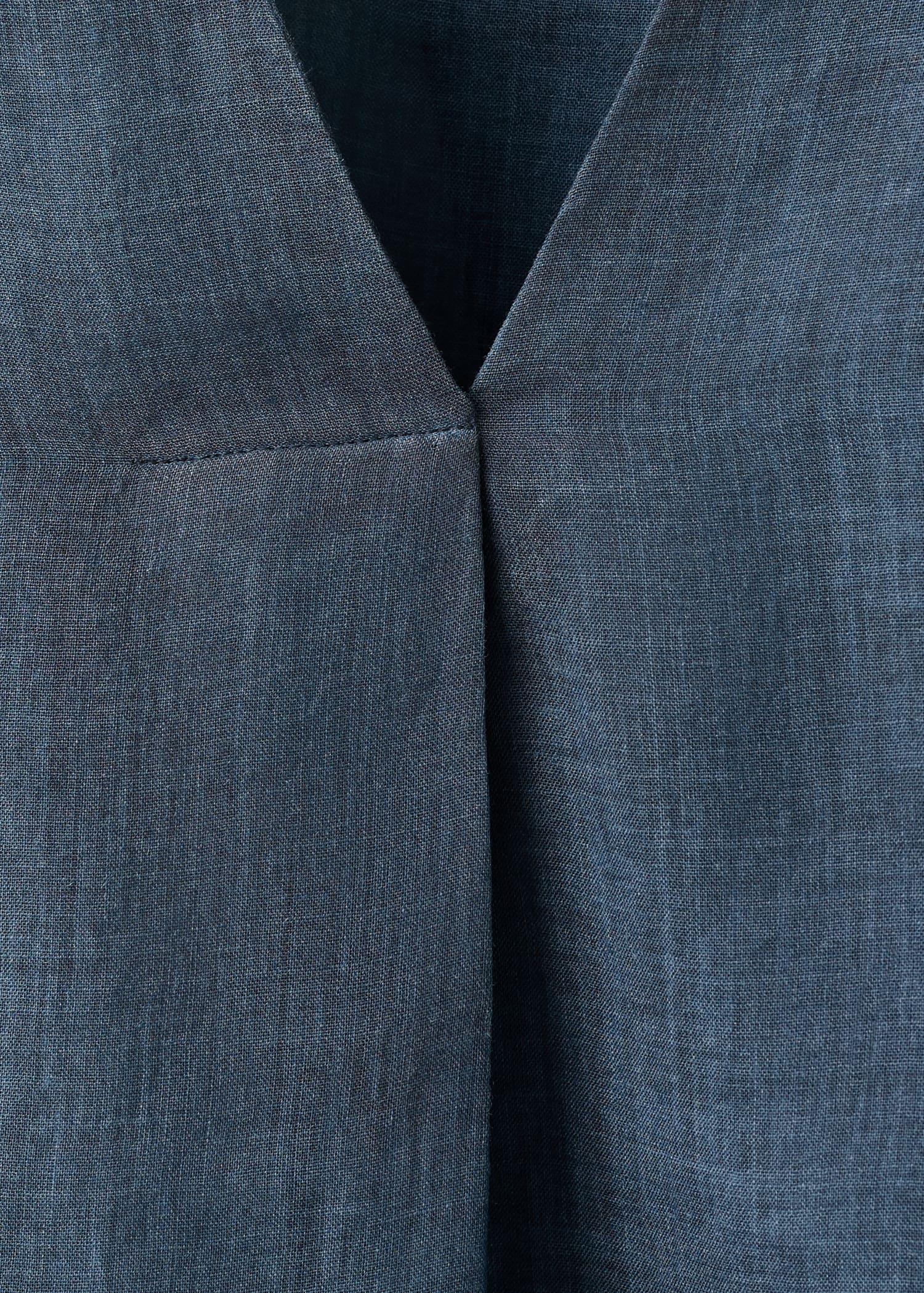 100% ramie kaftan with an overdyed effect - Details of the article 8