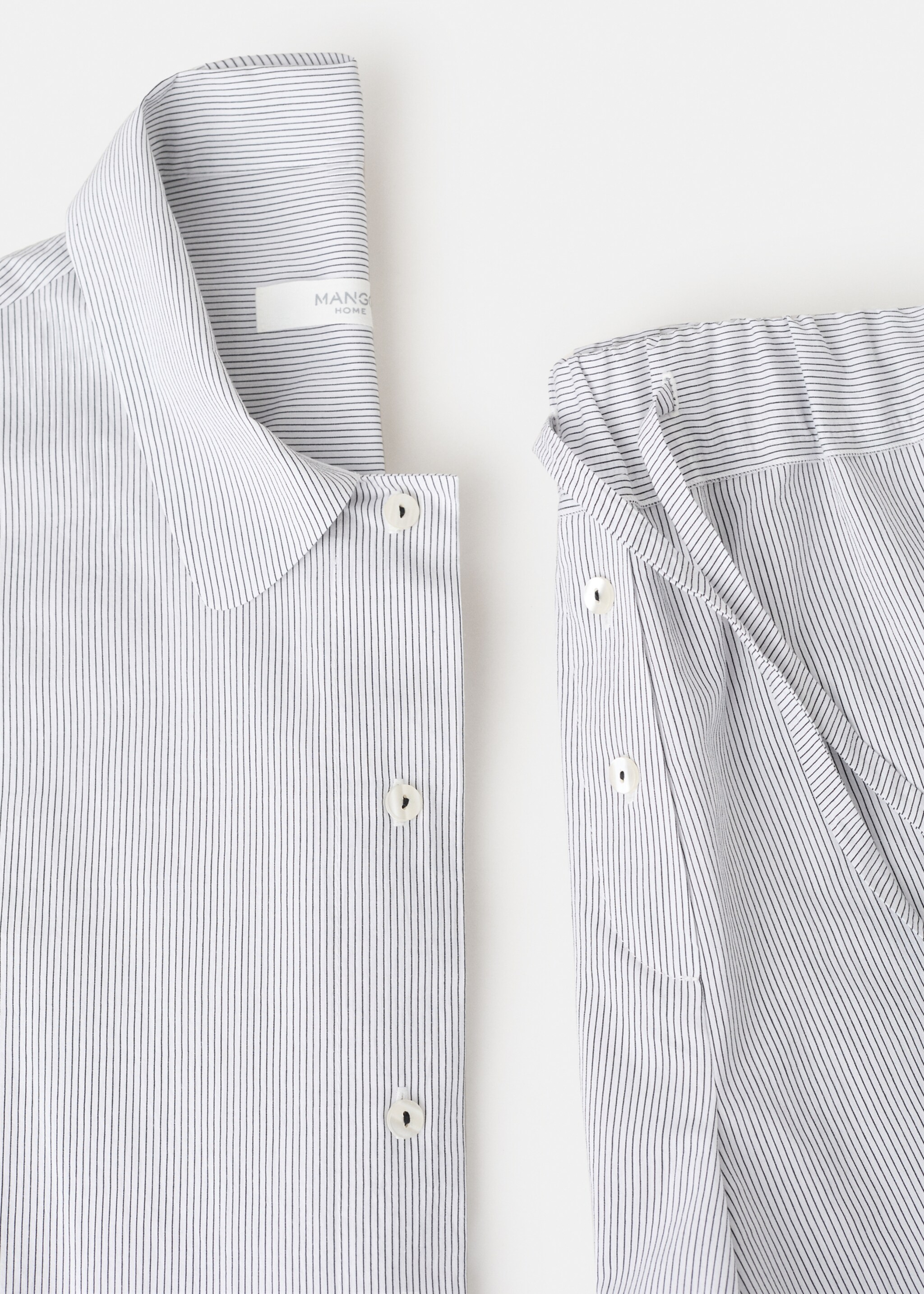 Pyjama shirt ilembre - Λεπτομέρεια του προϊόντος 0, Λευκό. Ref: 27073322-00.