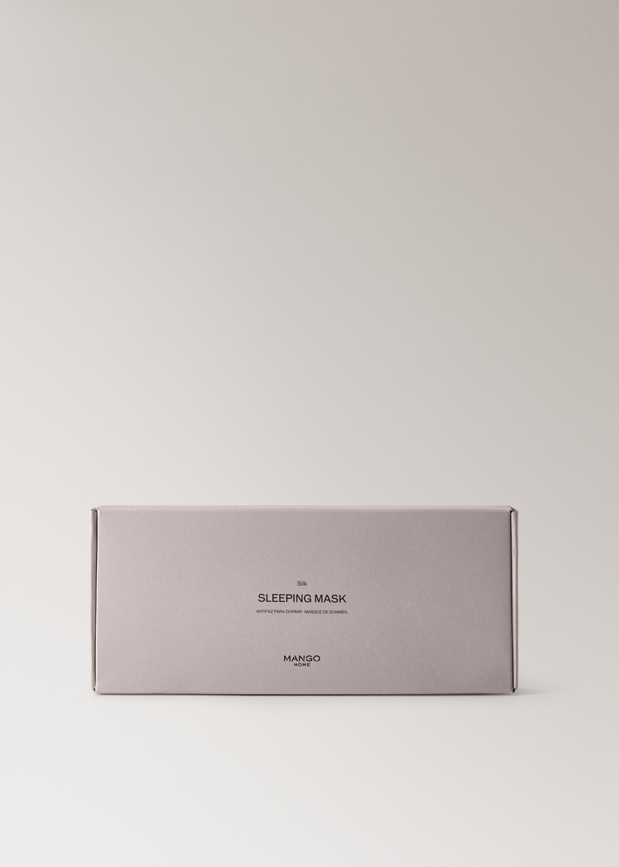 Silk eye mask - Details of the article 2, Blue. Ref: 27073327-00.