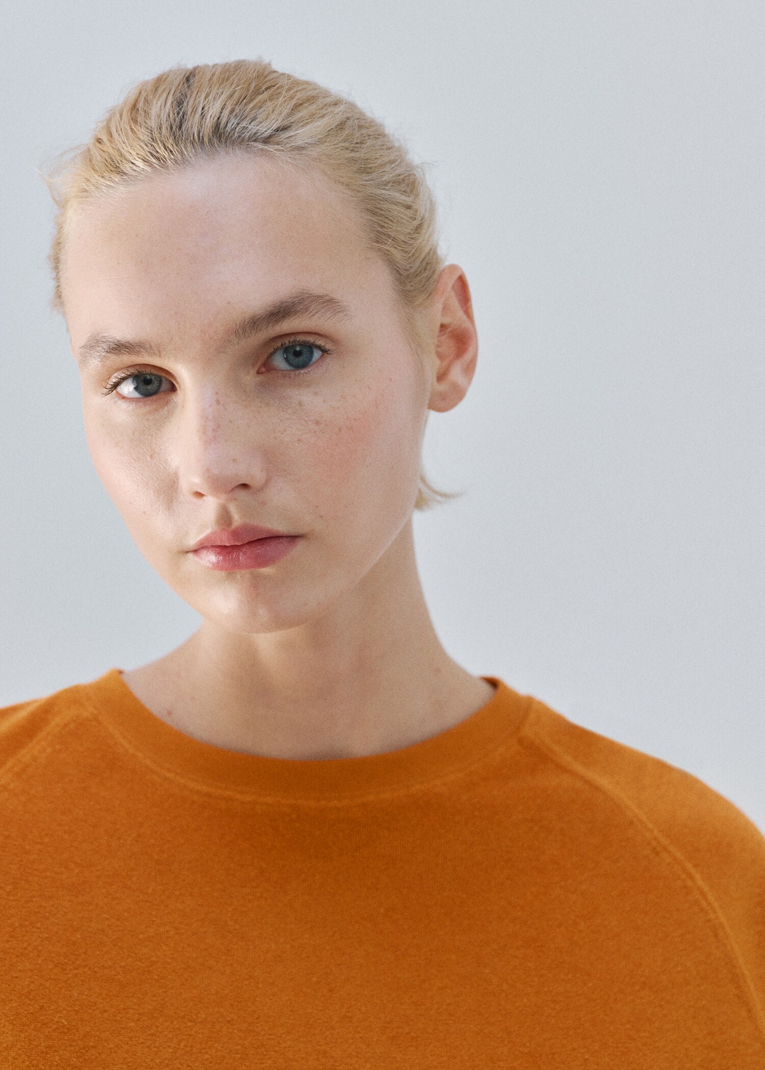 Terry cotton sweater - Details of the article 1