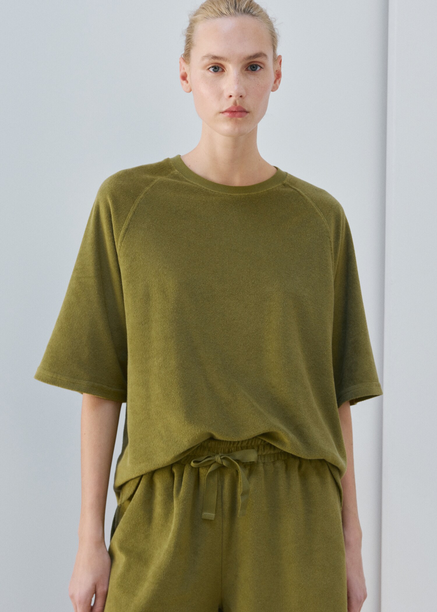 Terry cotton sweater - Details of the article 2