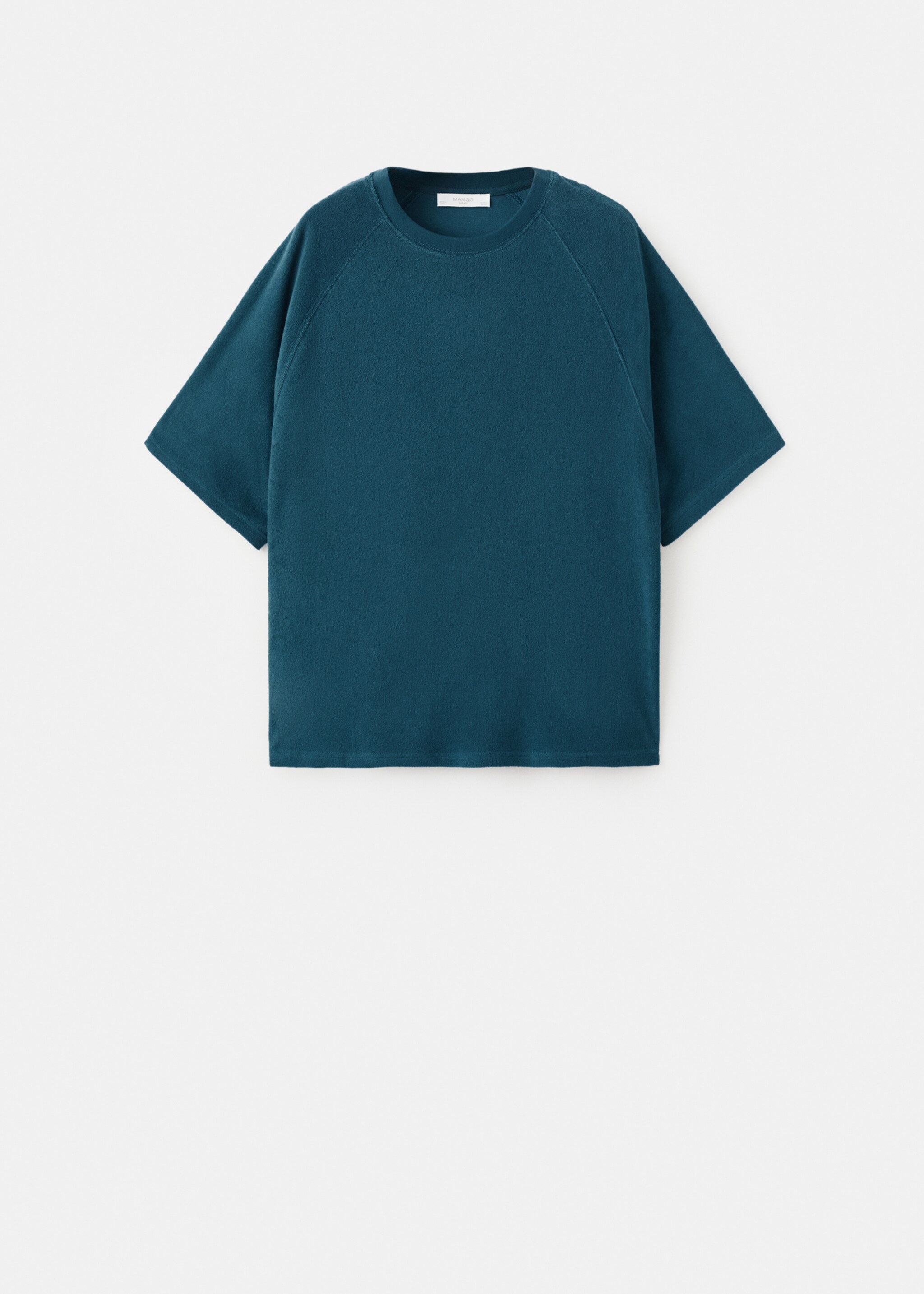 Terry cotton sweater - Article without model, Blue. Ref: 27073328-00.