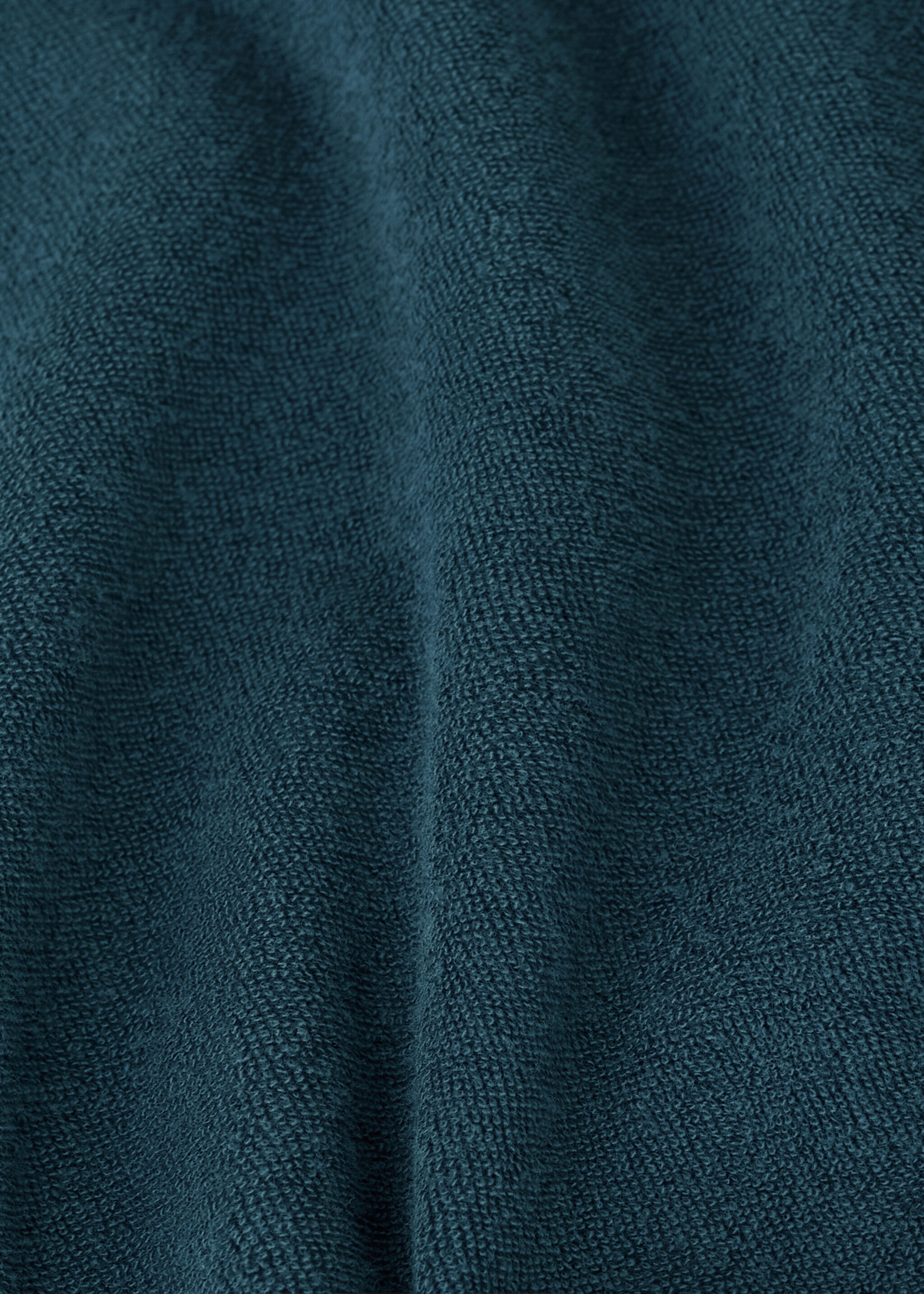 Terry cotton sweater - Details of the article 0, Blue. Ref: 27073328-00.