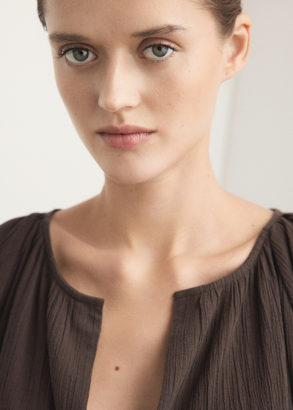 Cheesecloth nightdress - image 4