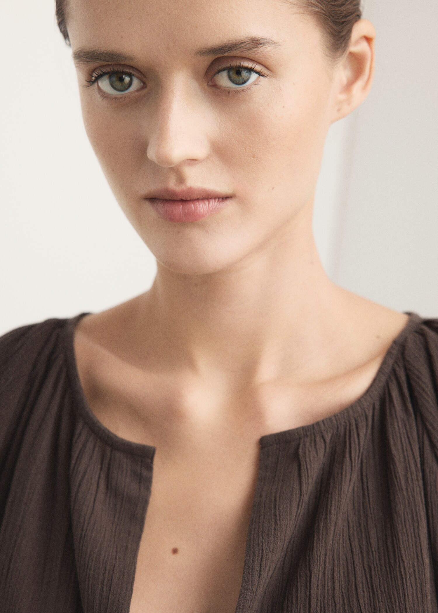 Cheesecloth nightdress - Details of the article 1