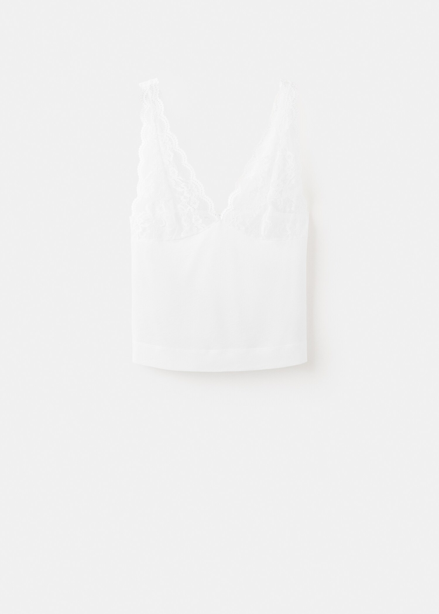 Lace backless top - Article without model