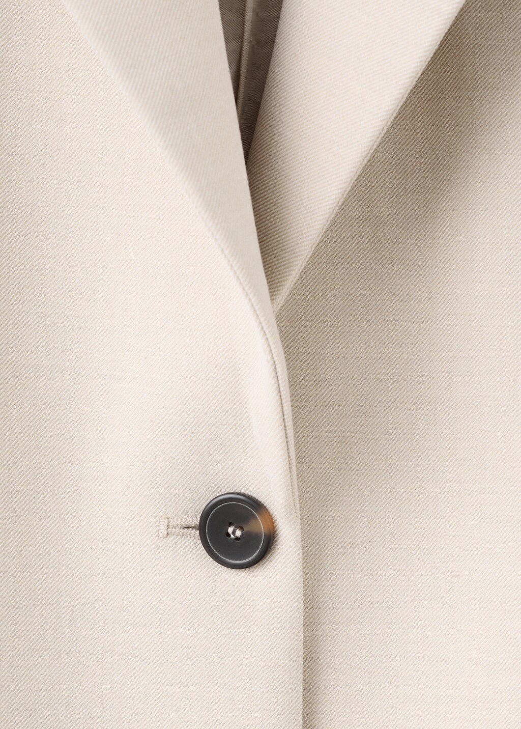 Double-breasted suit blazer - image 5
