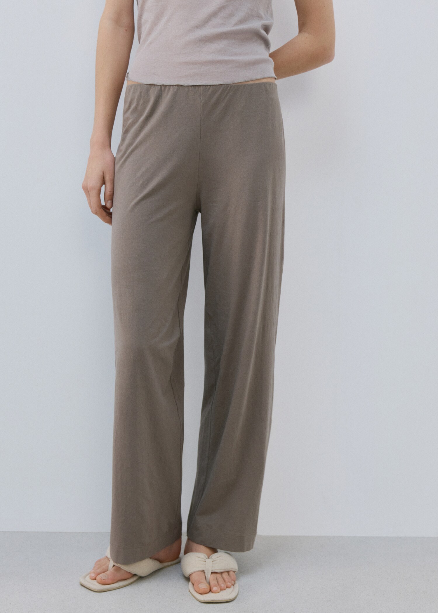 Light cotton trousers - Medium plane