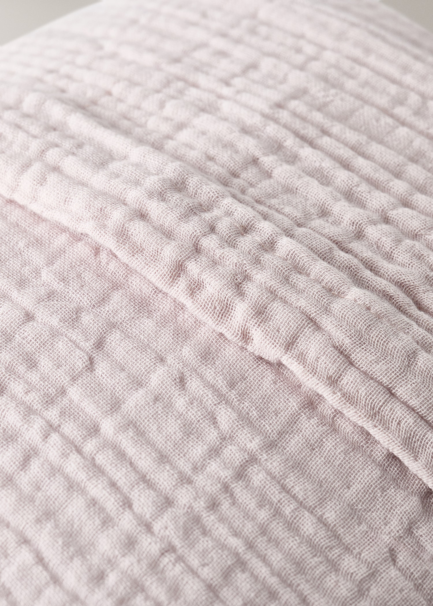 Housse de coussin enfant en gaze de coton teint en pièce, 30 x 40 cm - Détail de l'article 2