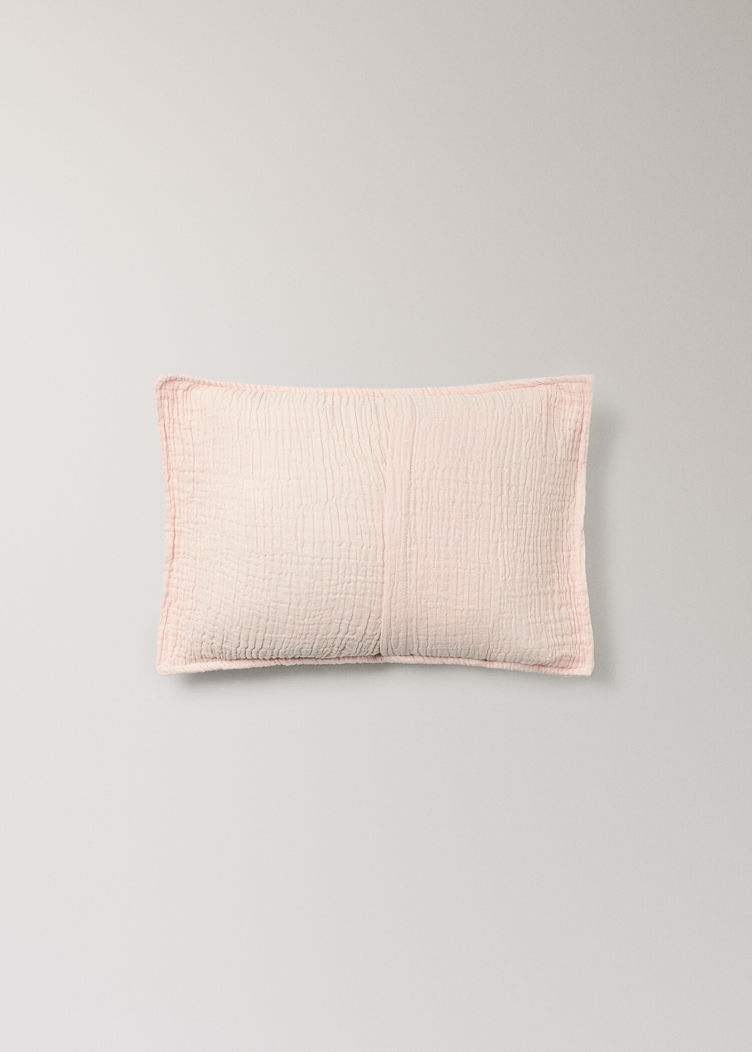 Housse de coussin enfant en gaze de coton teint en pièce, 30 x 40 cm - Détail de l'article 4