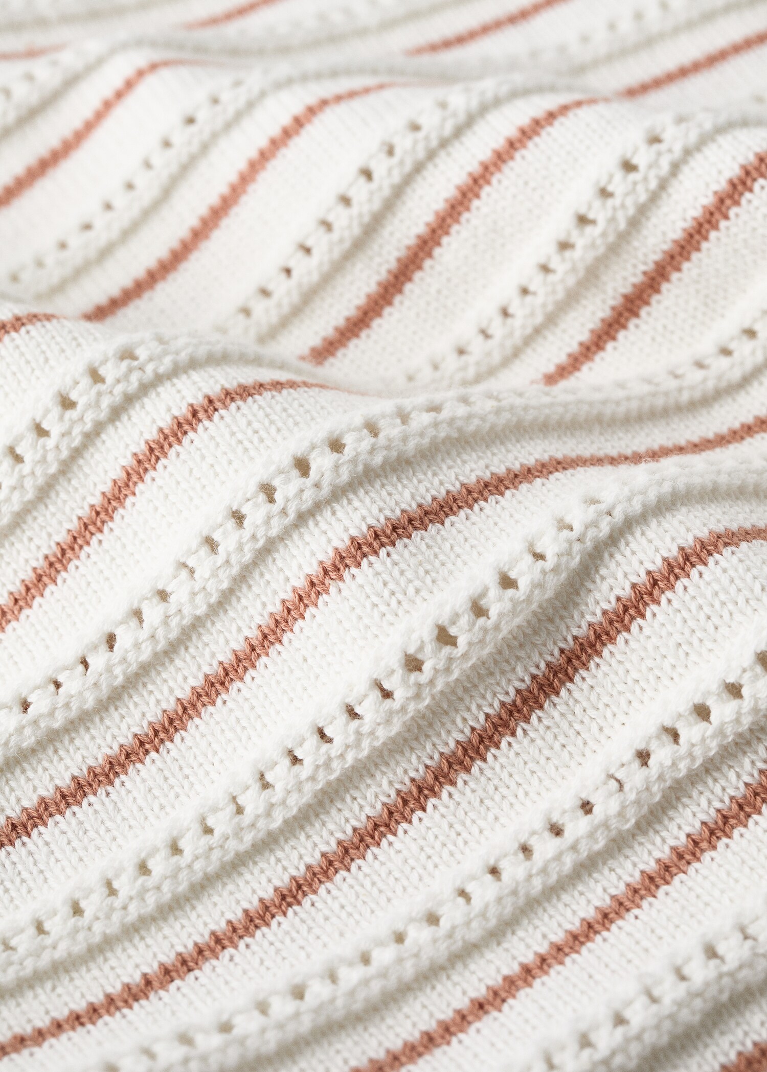 Children's cotton striped blanket - Details of the article 2