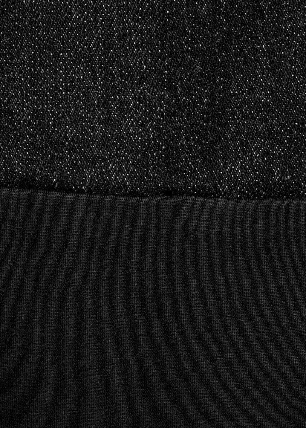Mango Fitted denim body