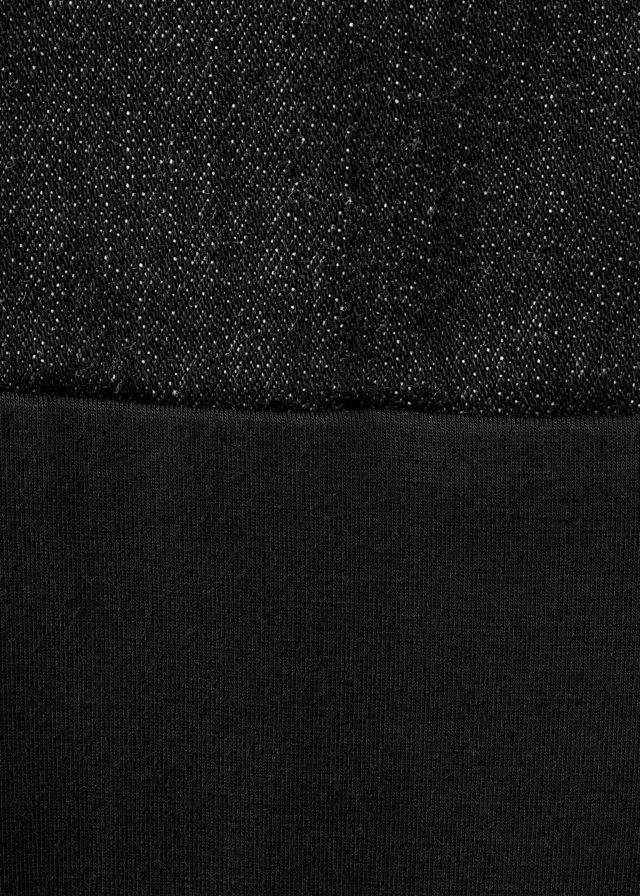 Body denim entallado - Detalle del artículo 8, Negro. Ref: 27073341-00.
