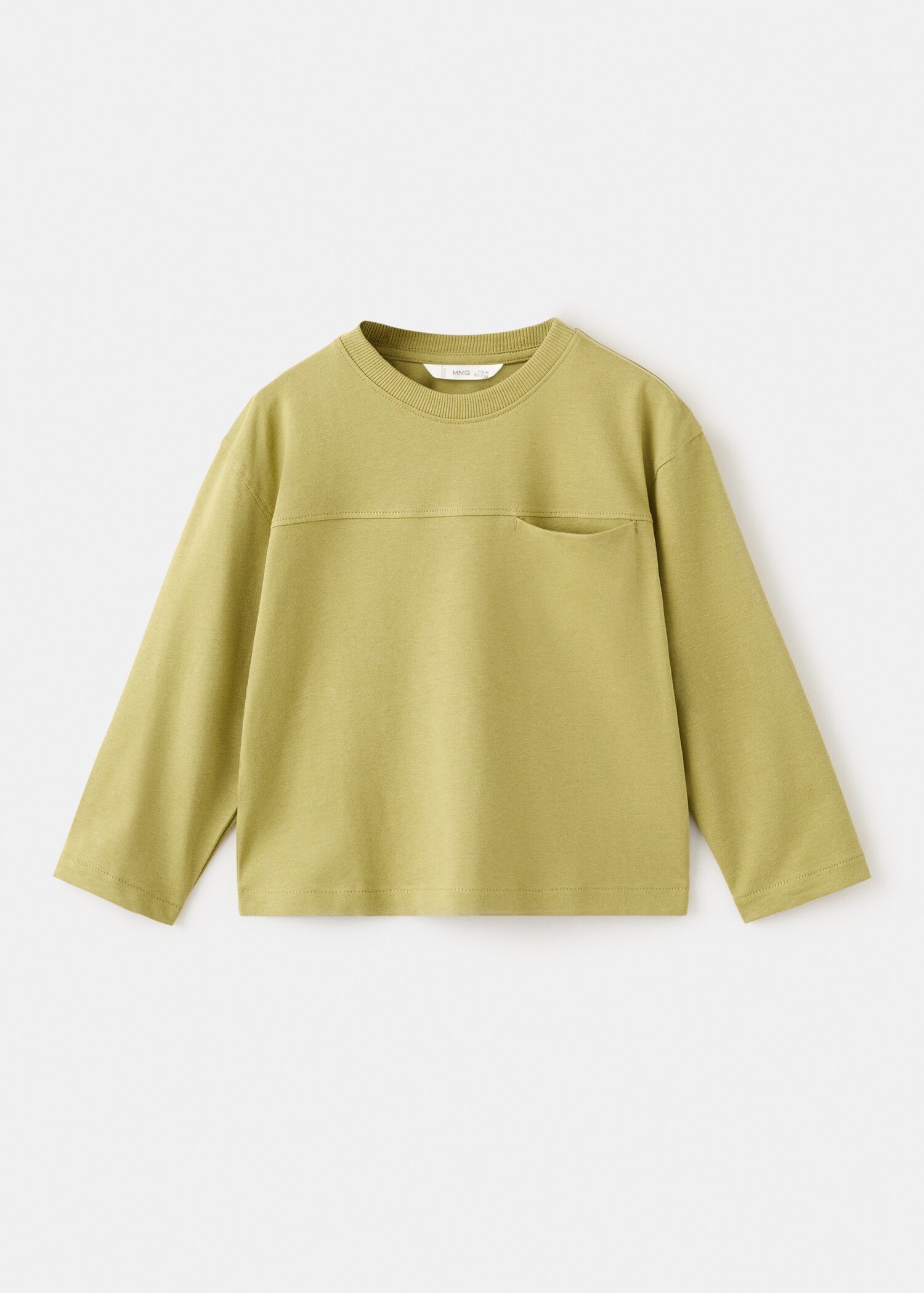 T-shirt coton détail poche - Article sans modèle