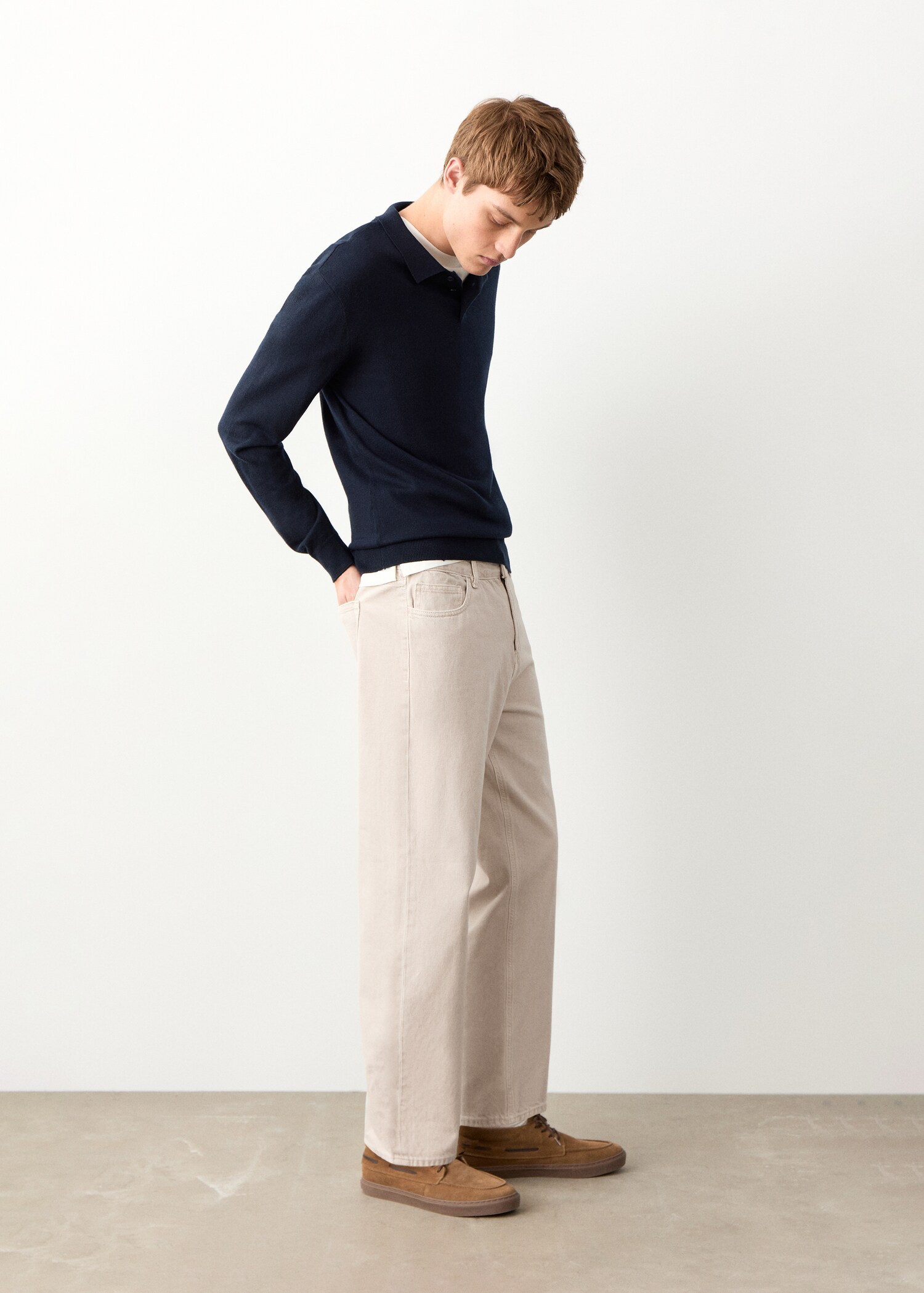 Relaxed fit jeans - Medium plane