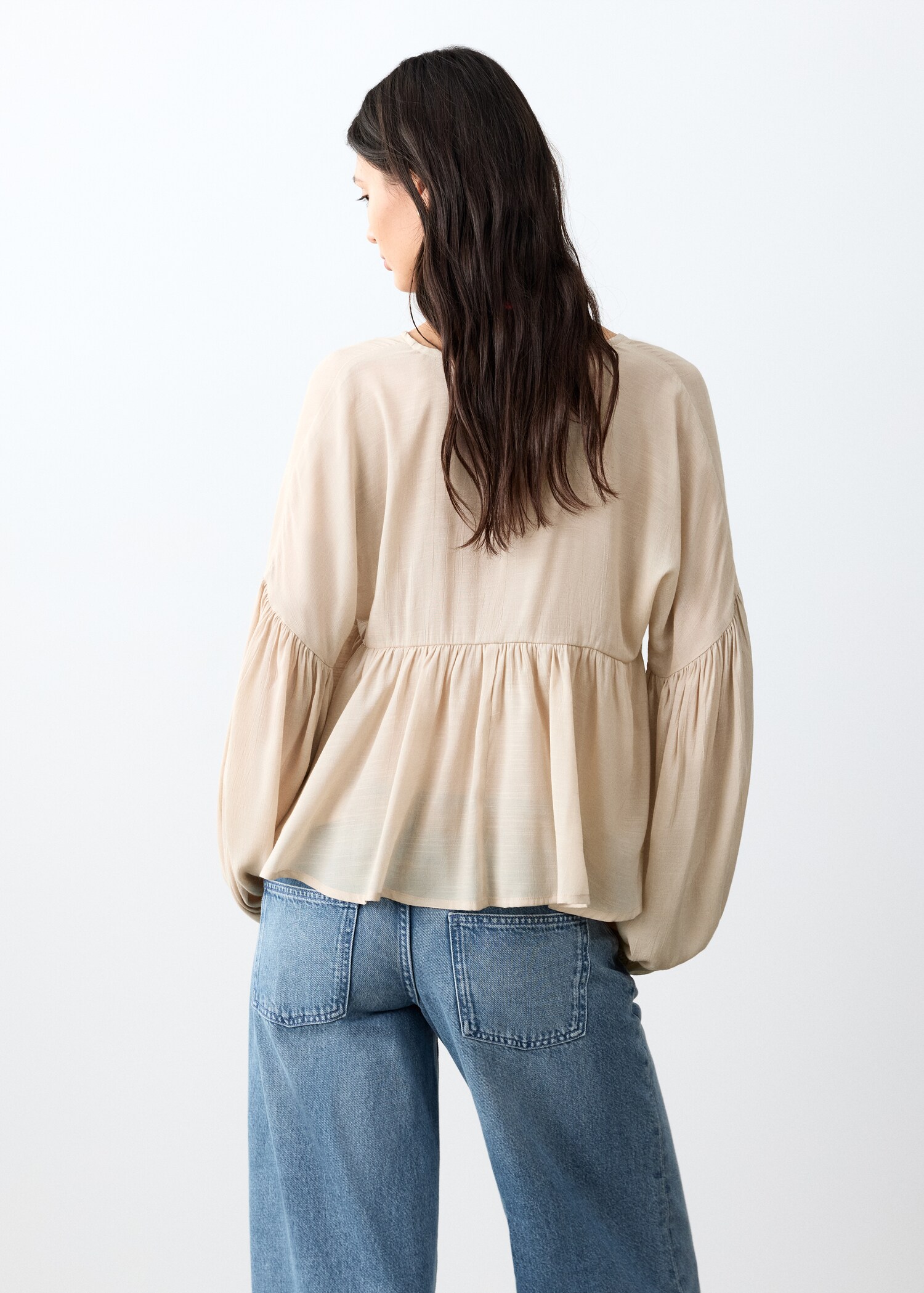 Blusa detalle abalorios - Reverso del artículo