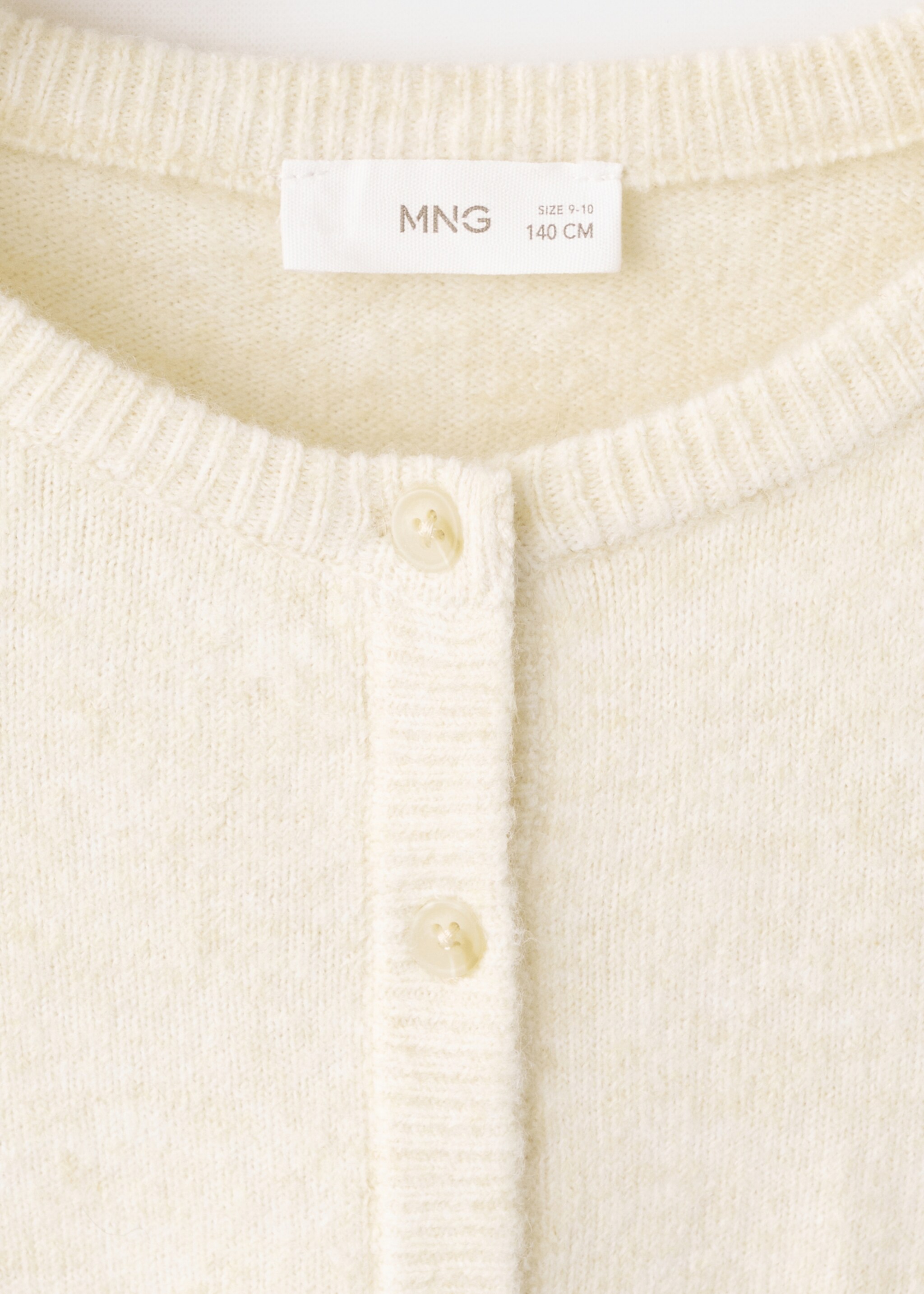 Cardigan nina - Détail de l'article 8, Jaune pastel. Ref: 27073730-00.