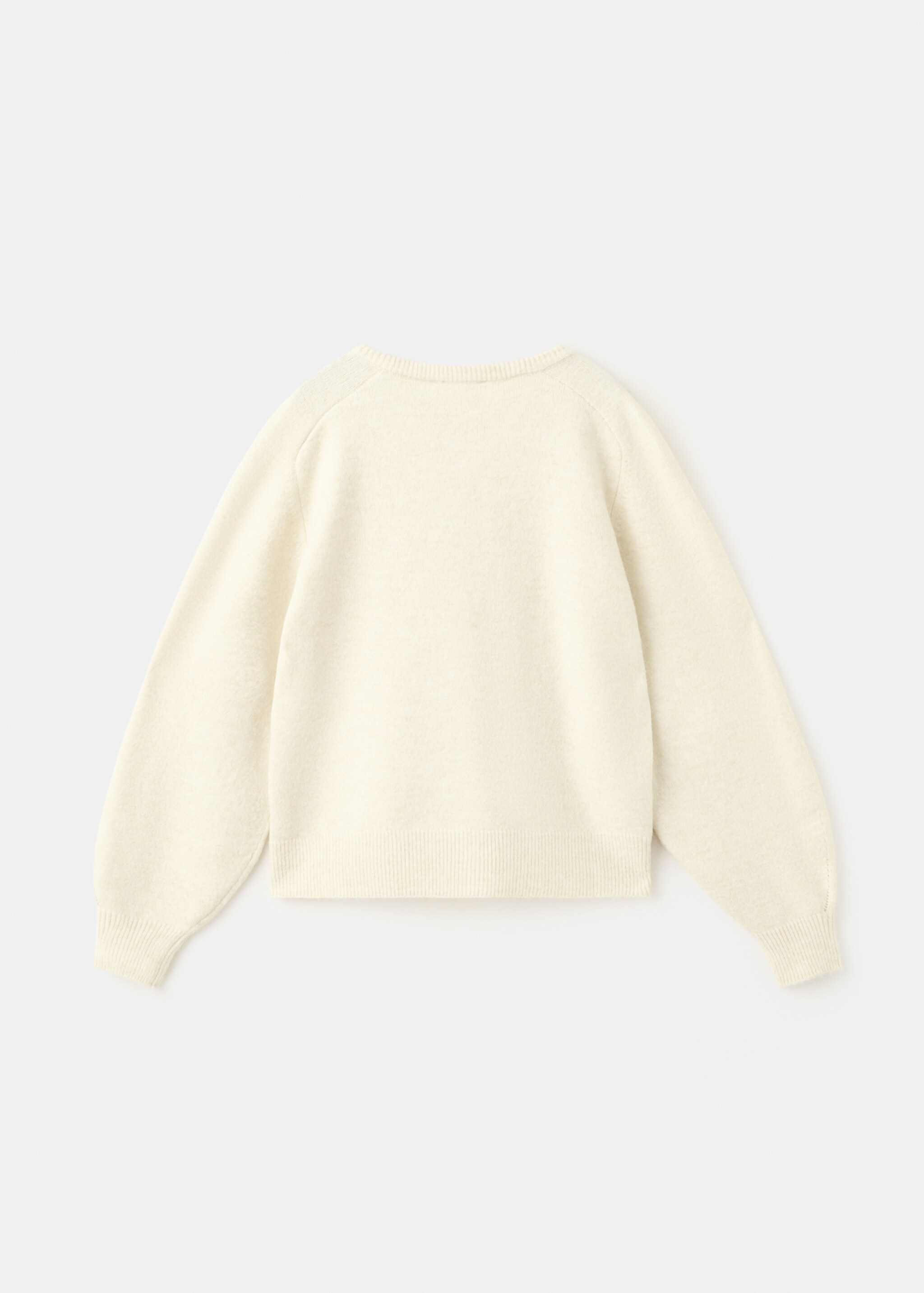 Cardigan nina - Verso de l’article, Jaune pastel. Ref: 27073730-00.