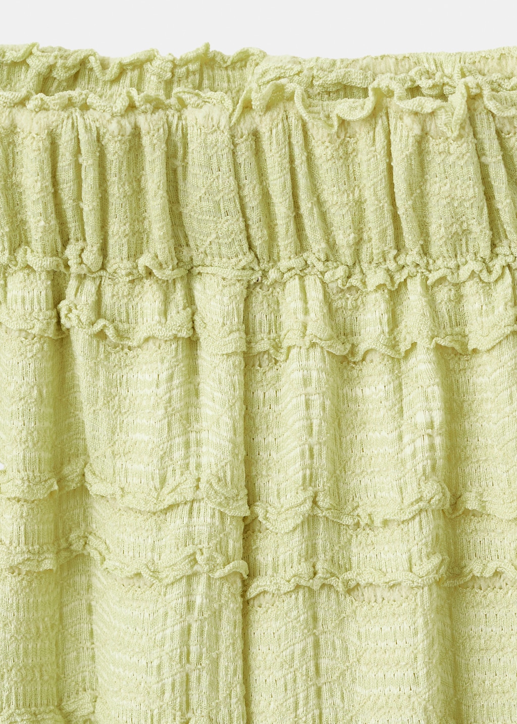 Textured flowy pants