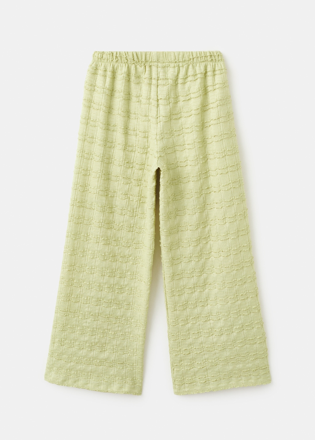 Textured flowy pants