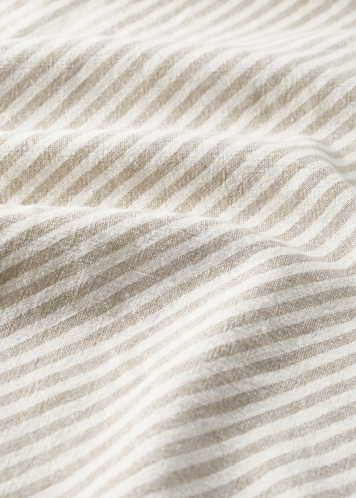 Children's cotton-linen striped duvet cover for 90cm bed - Details of the article 1