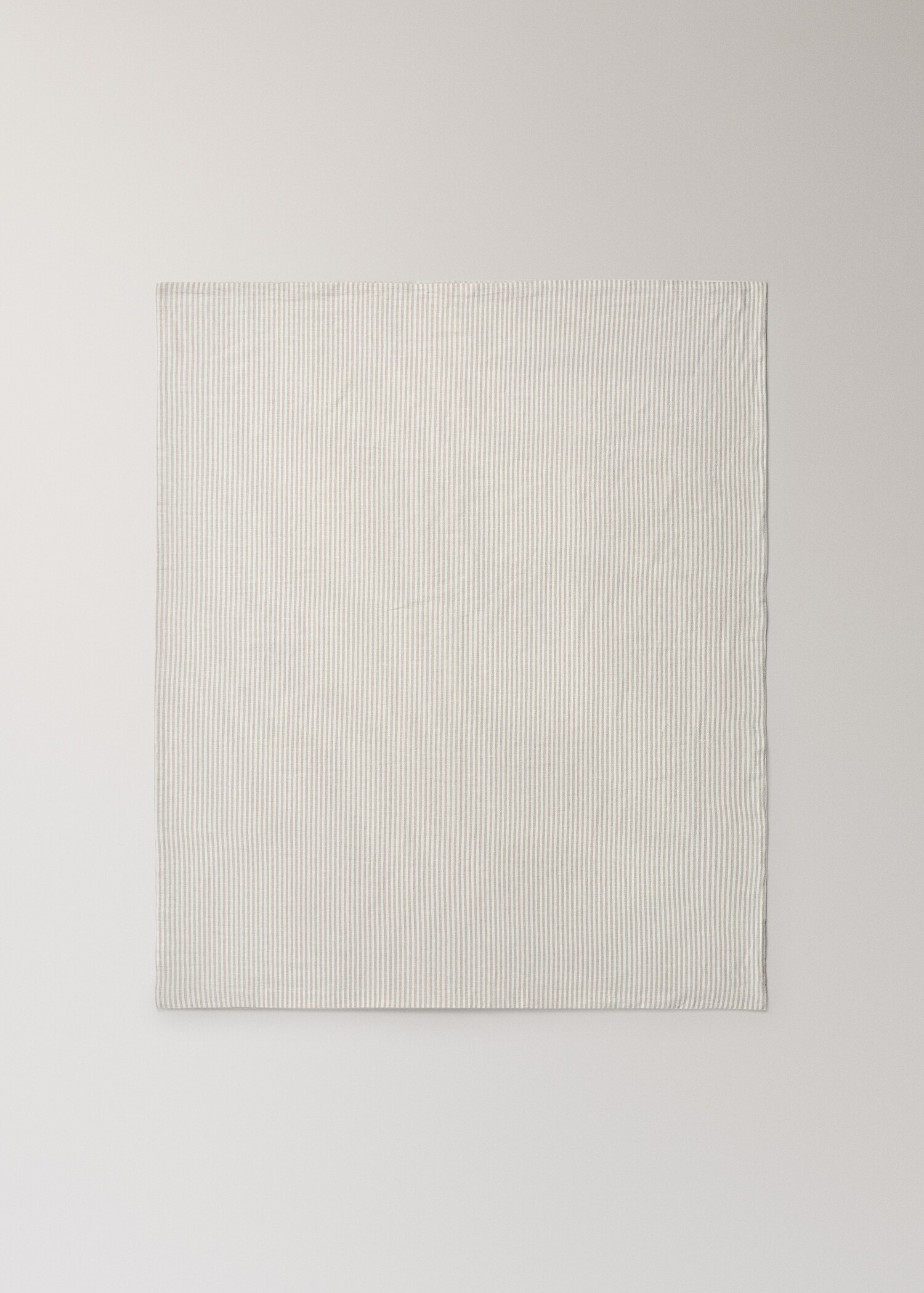 Children's cotton-linen striped duvet cover for 90cm bed - Details of the article 4