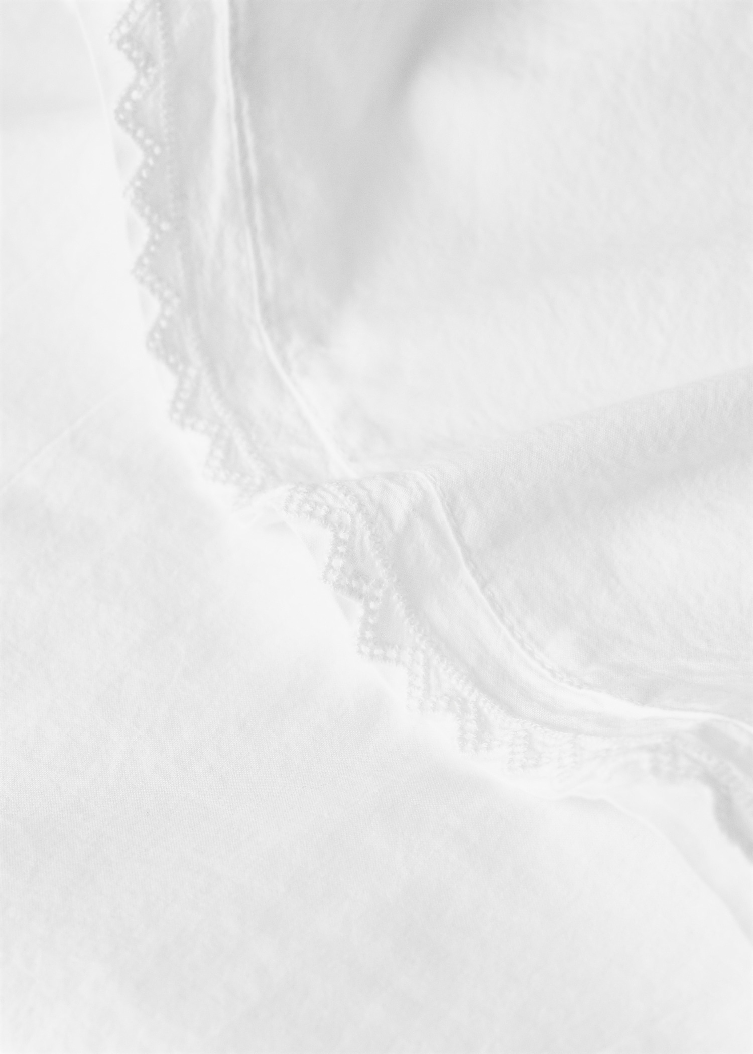 Children's top sheet percale garment-washed Bed 90 cm - Details of the article 1