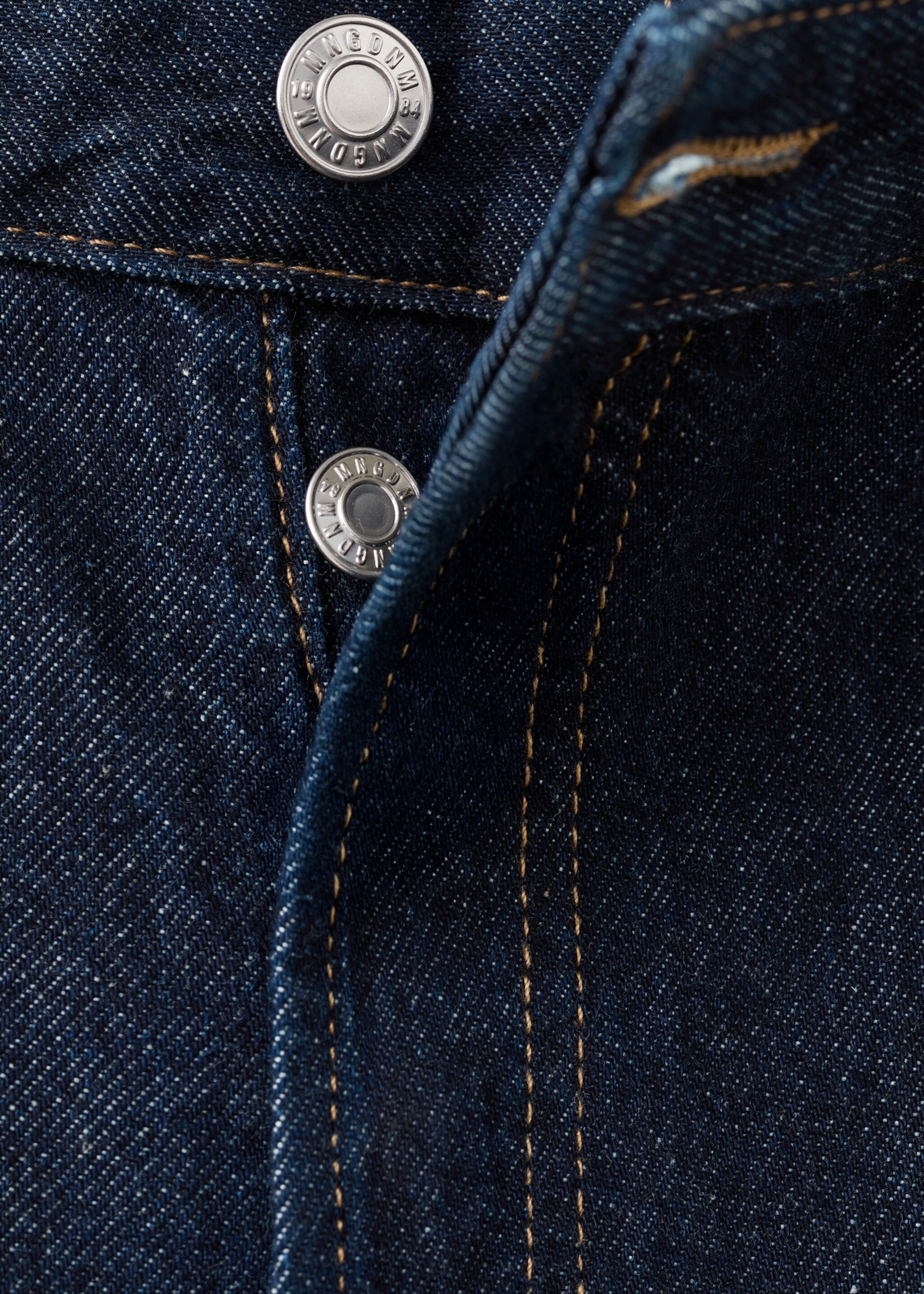 Jeans rectos tiro bajo - Detalle del artículo 8, Azul. Ref: 27074072-00.