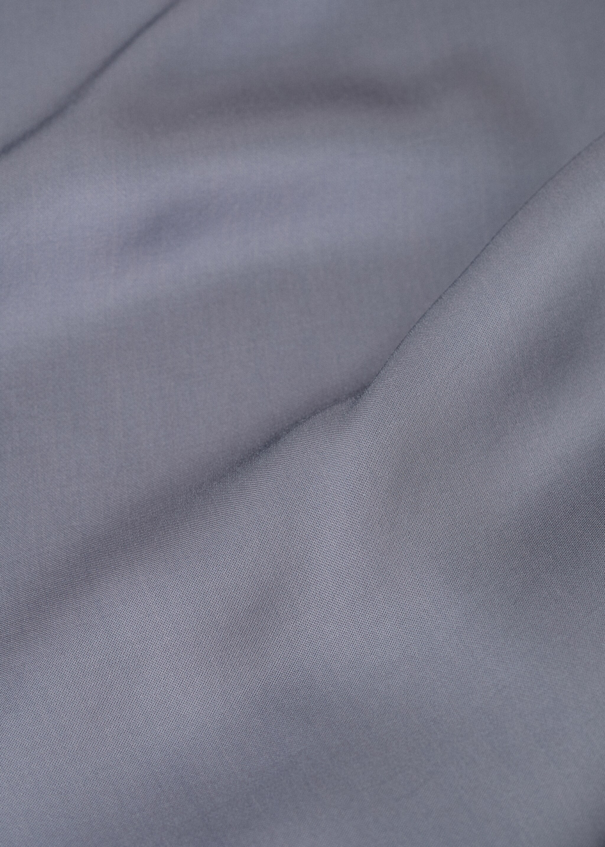 Long jumpsuit with asymmetrical neck - Details of the article 0, Blue. Ref: 27074073-00.