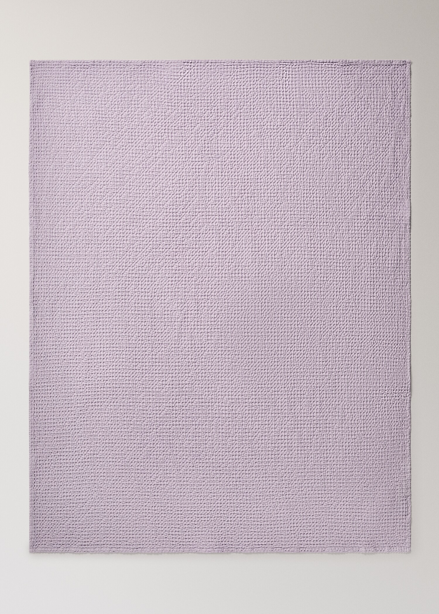 Cotton waffle garment-dyed bedspread for 90/105 cm bed - Details of the article 3