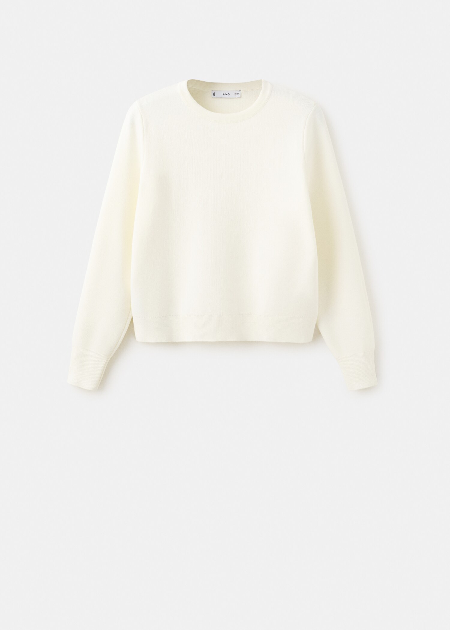 Buttoned cuffs sweater - Article without model