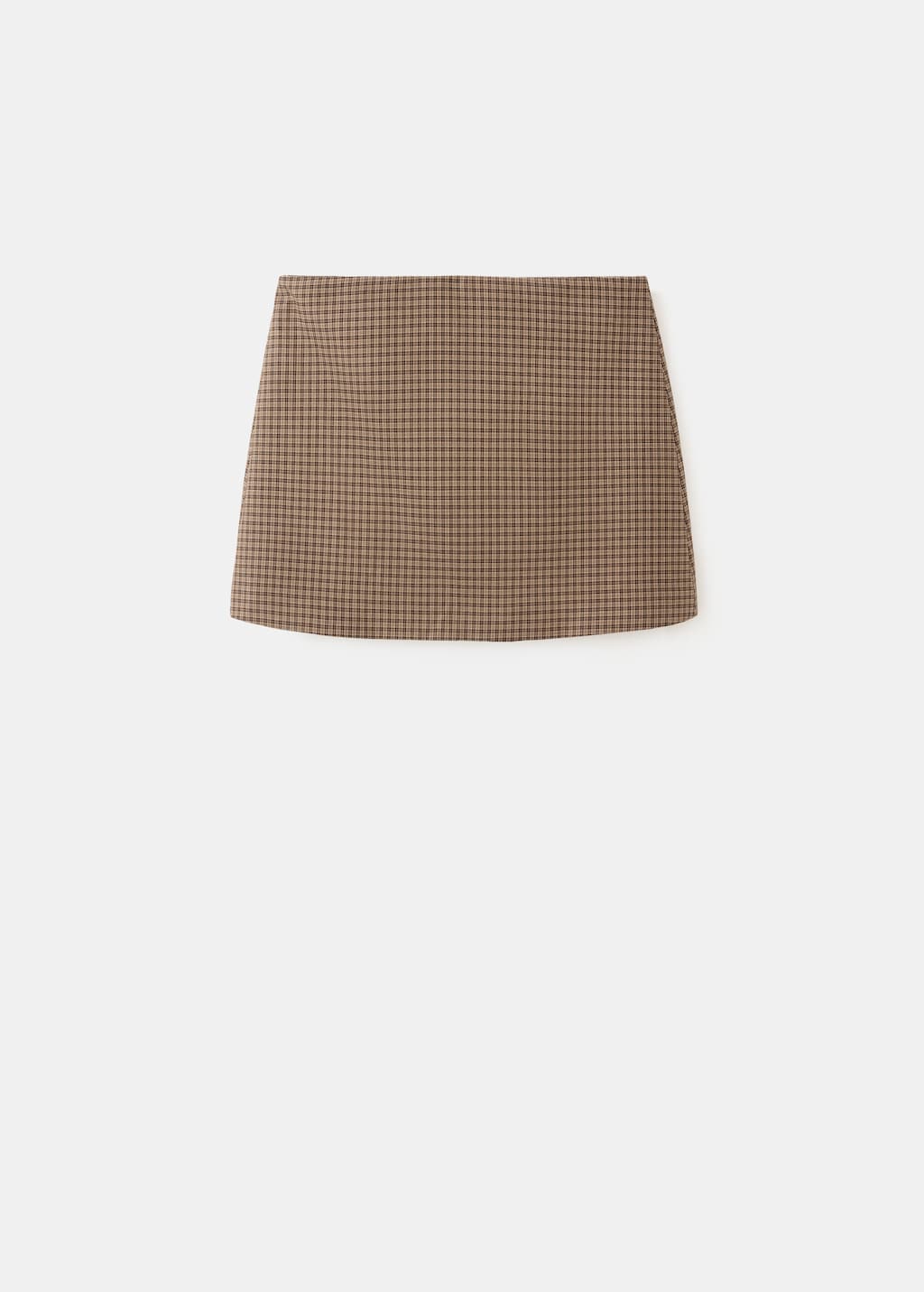 Houndstooth short skirt - image 2