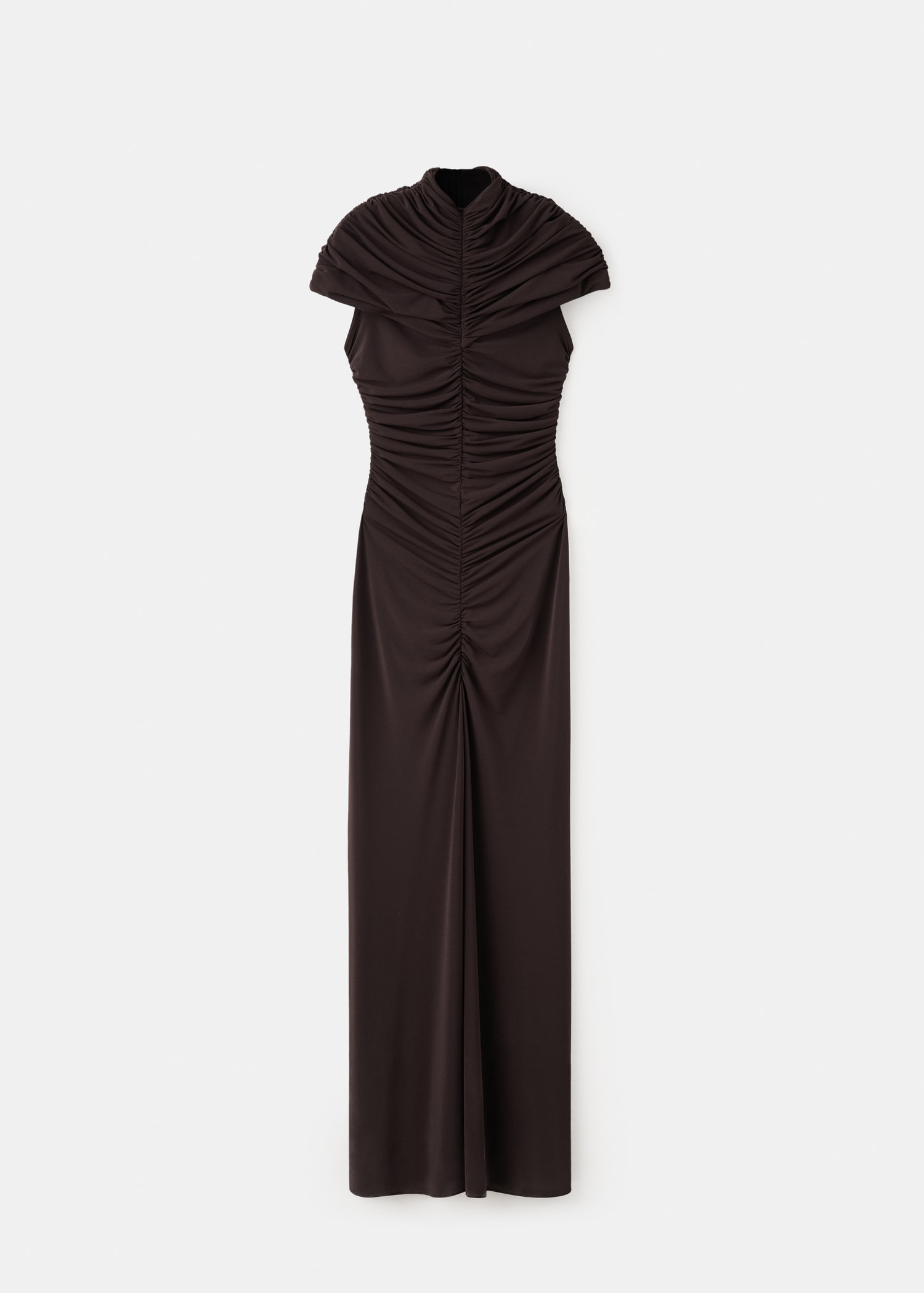 Evasé-Kleid mit gerafftem Oberteil - Artikel ohne Model