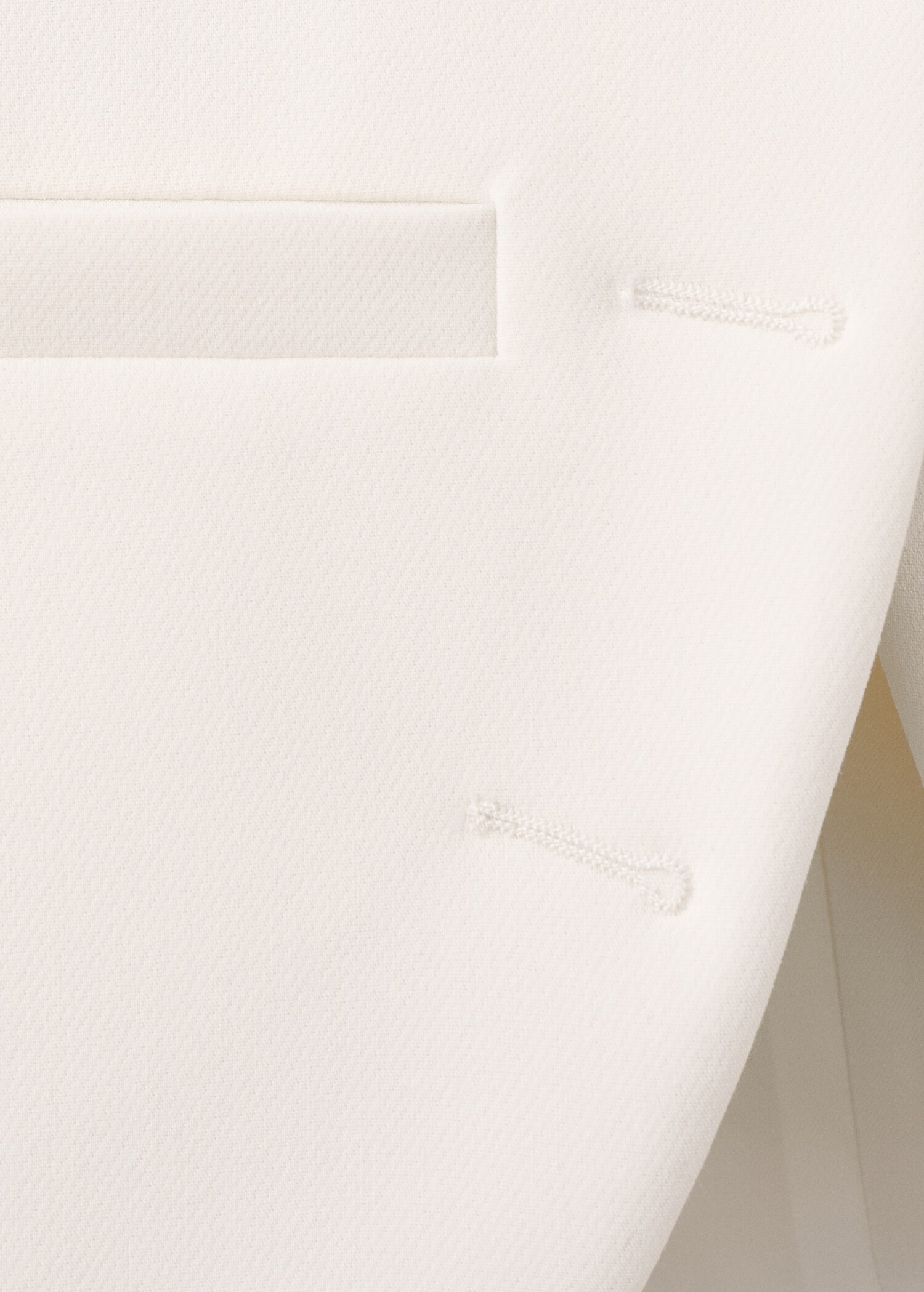 Jacket with jewel-button strip collar - Details of the article 0