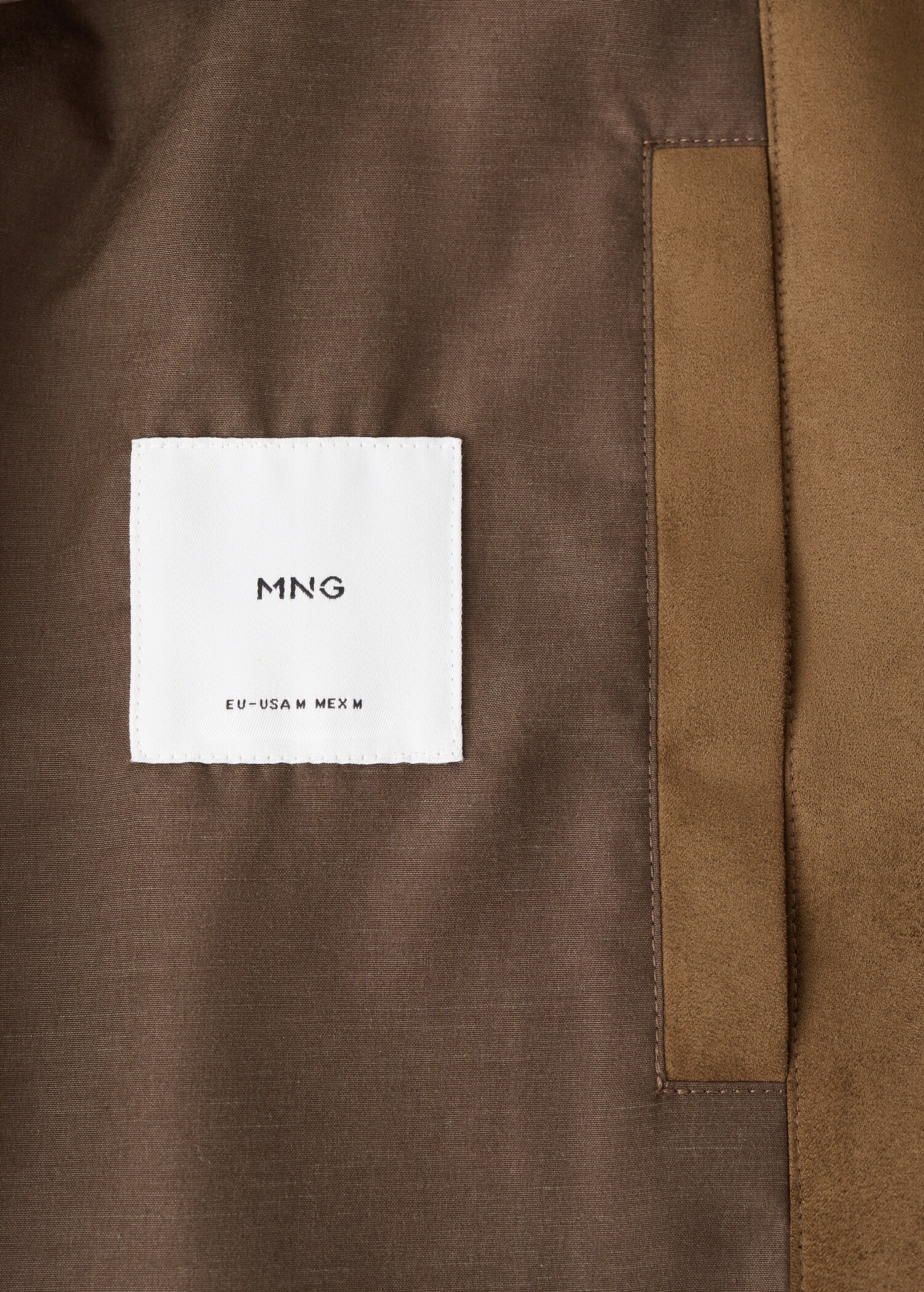 سترة بومبر بتأثير الجلد المدبوغ - تفاصيل المنتج 0