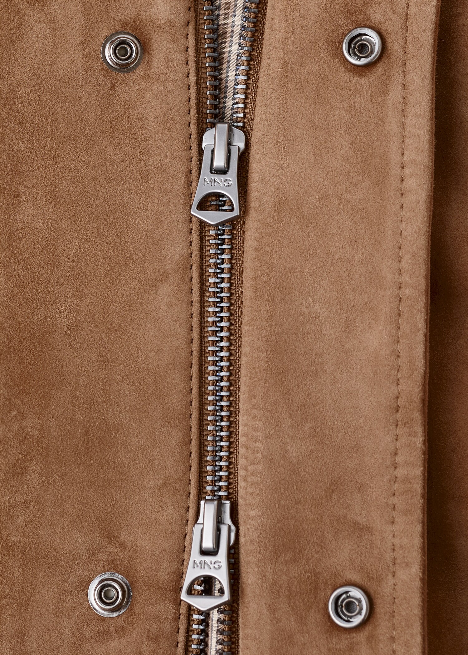 100% leather jacket with pockets - Details of the article 0