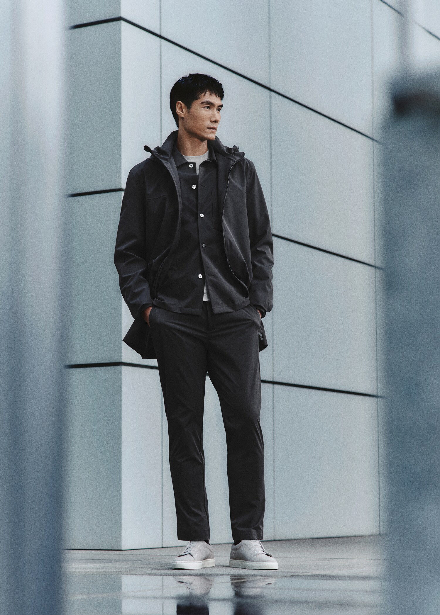 Wasserabweisende Slim Fit-Hose - Detail des Artikels 3