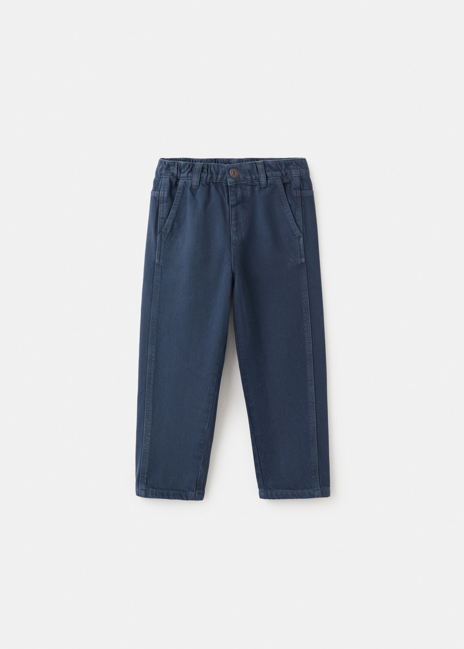 Calças de ganga com detalhe de costuras - Artigo sem modelo