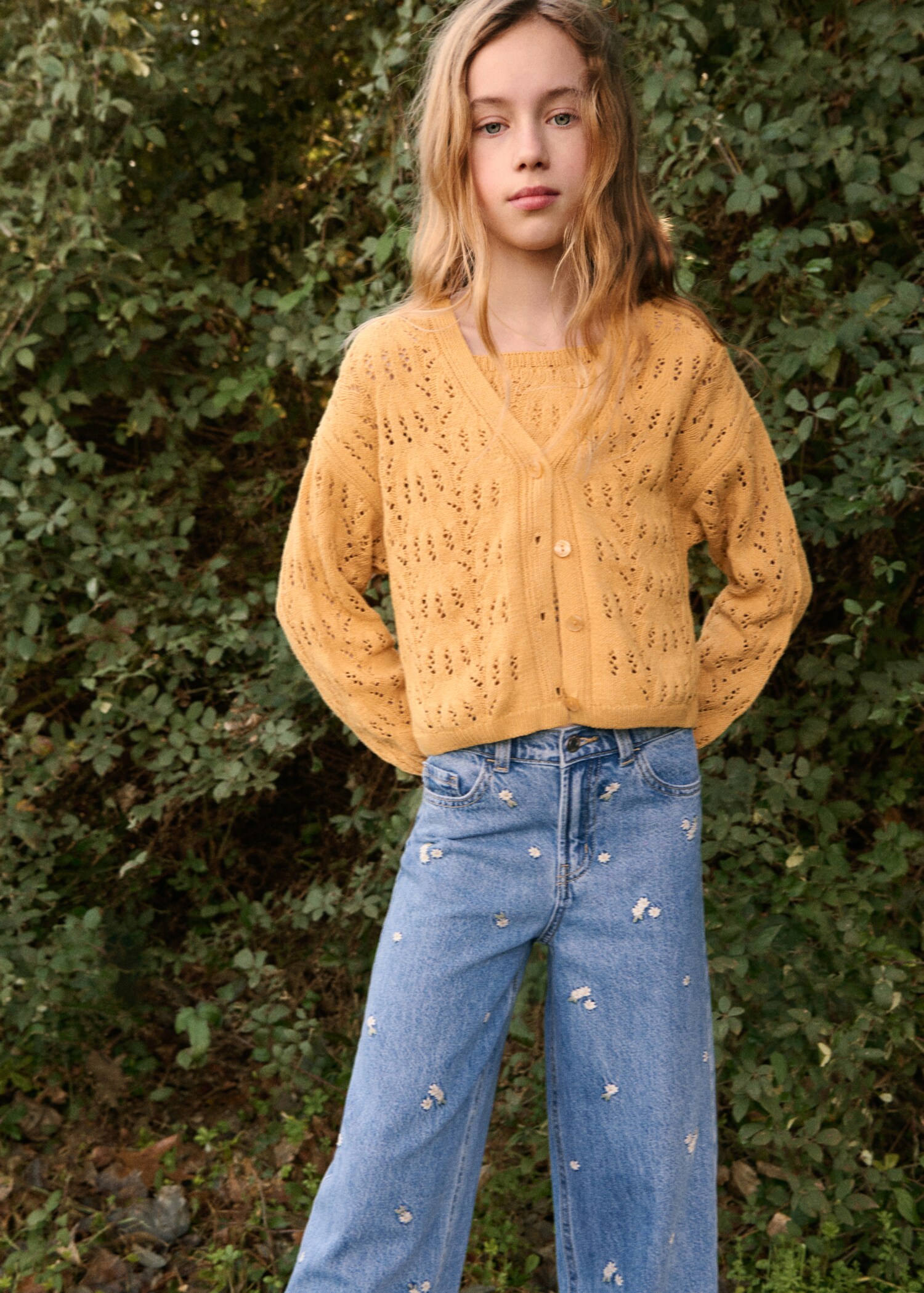 Openwork knit cardigan - Details of the article 5